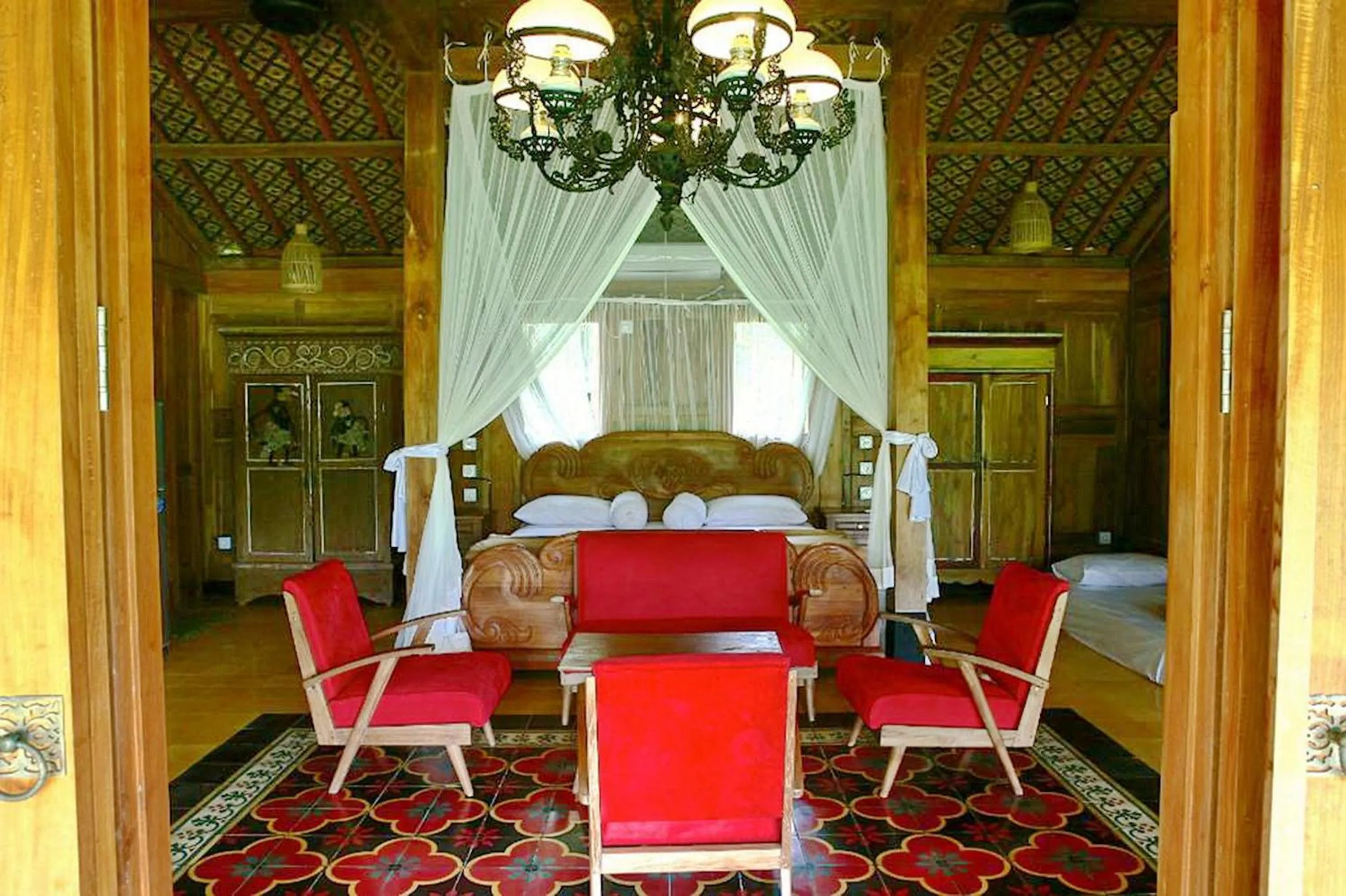 Living room in Desa Limasan Resort