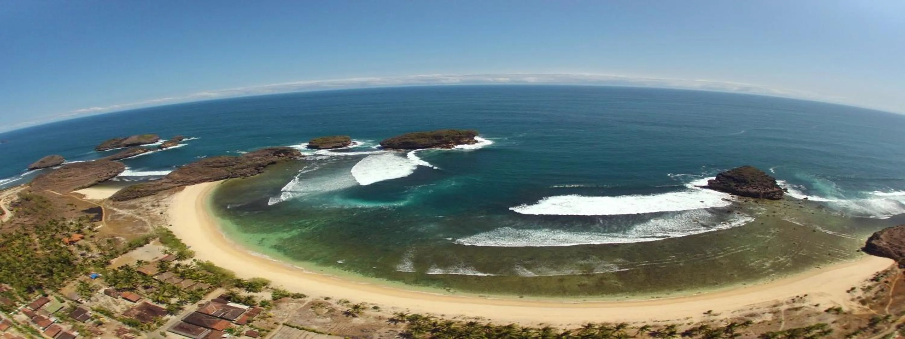 Bird's eye view in Desa Limasan Resort