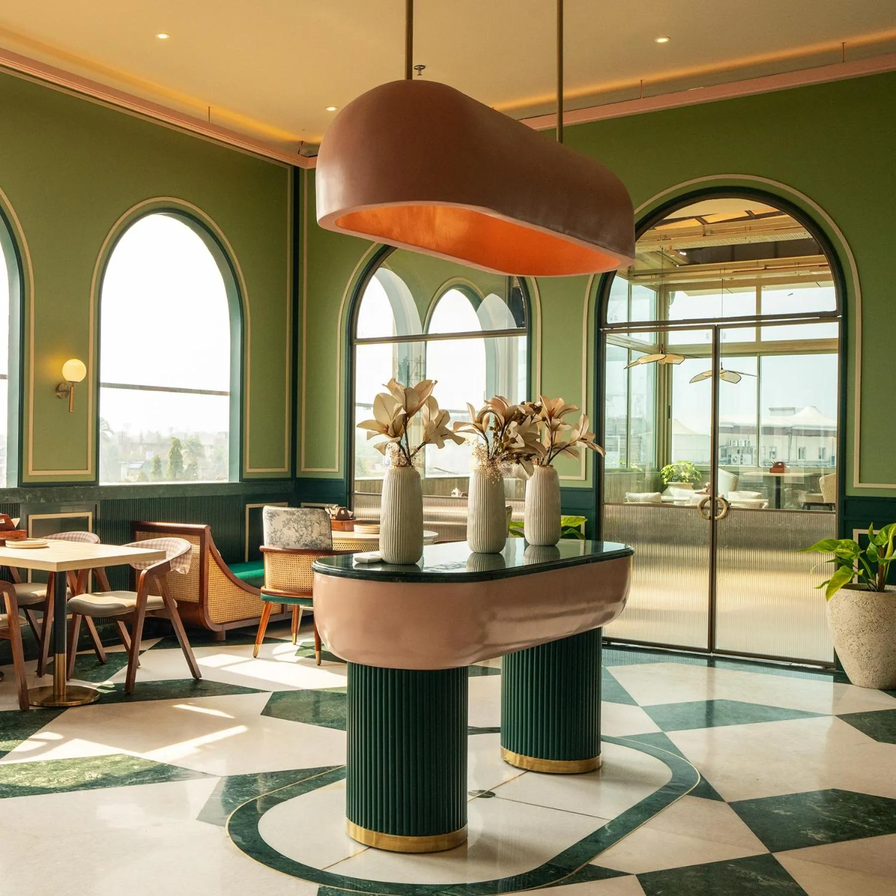 Restaurant/places to eat in Mango Hotels Prangan