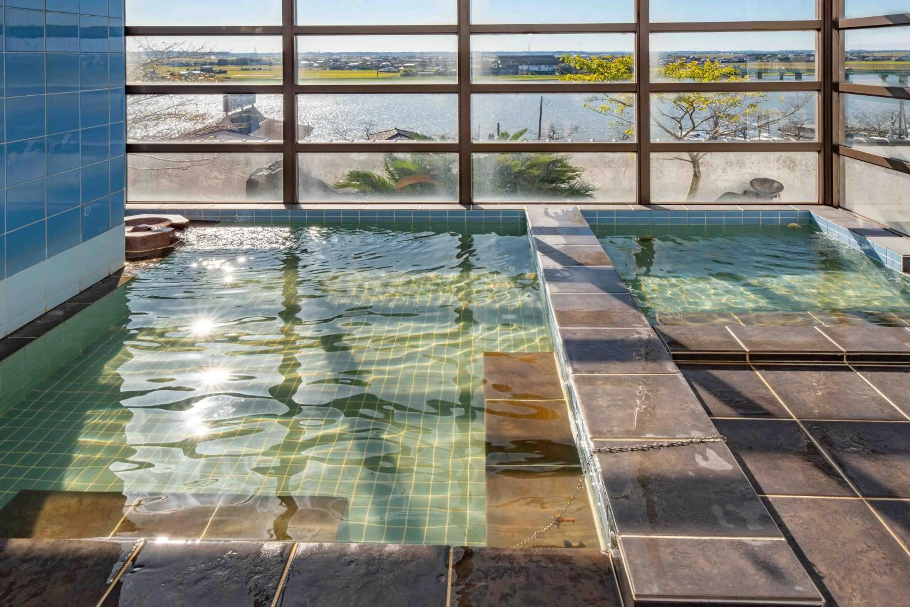 Hot Spring Bath in Hotel Shin Makomo
