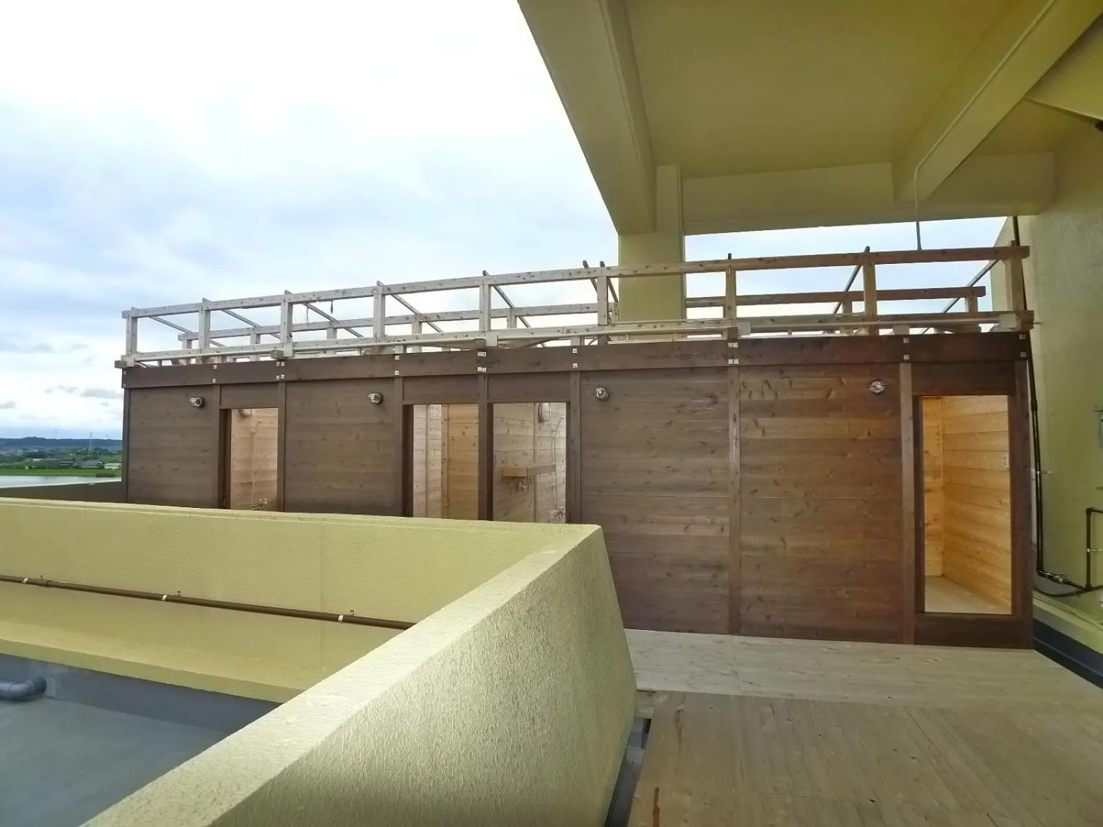 Open Air Bath in Hotel Shin Makomo