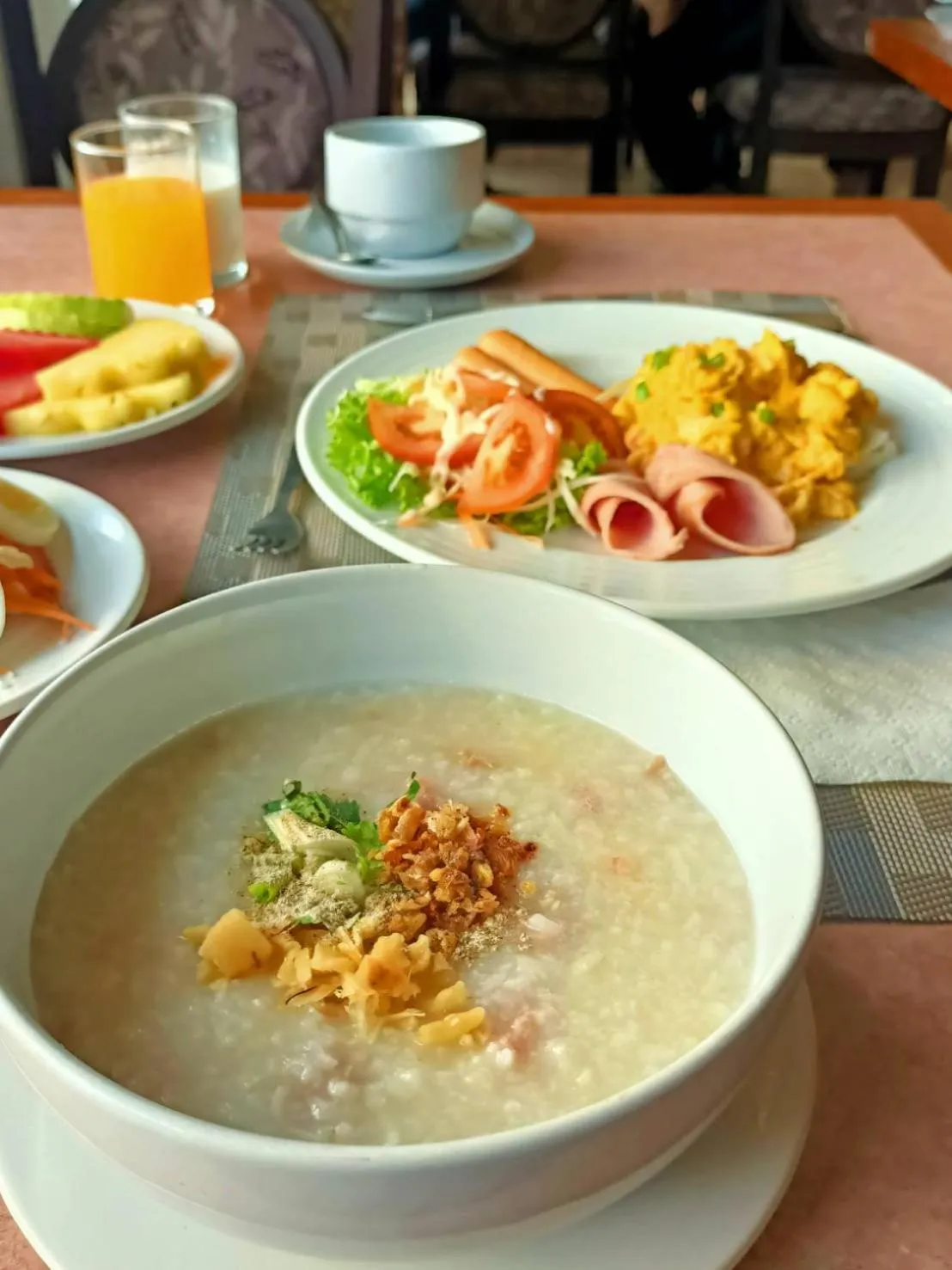Breakfast in Mayflower Grande Hotel Phitsanulok
