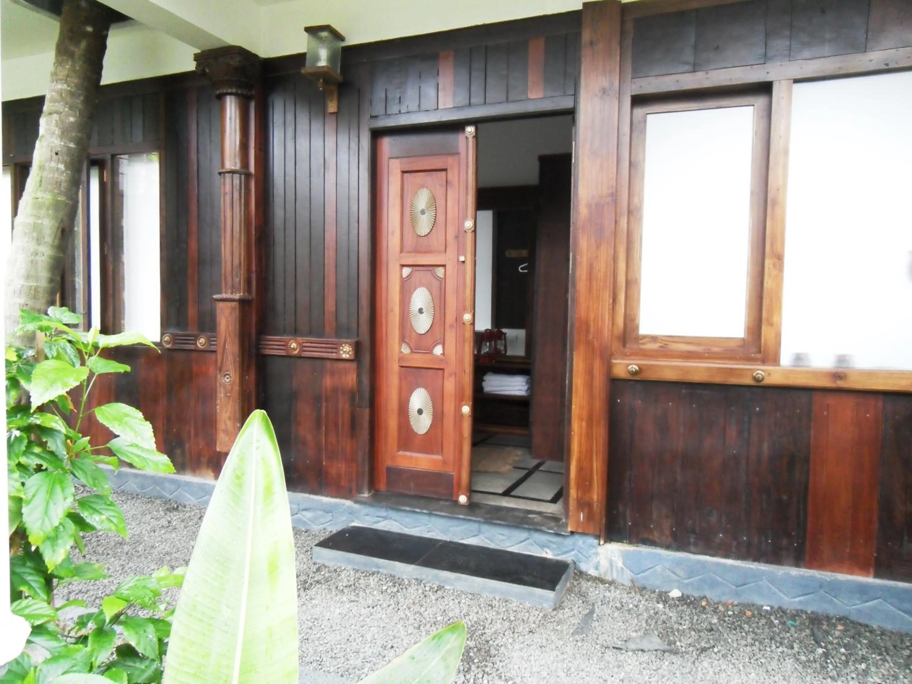 Garden view in 36 Palms Boutique Retreat