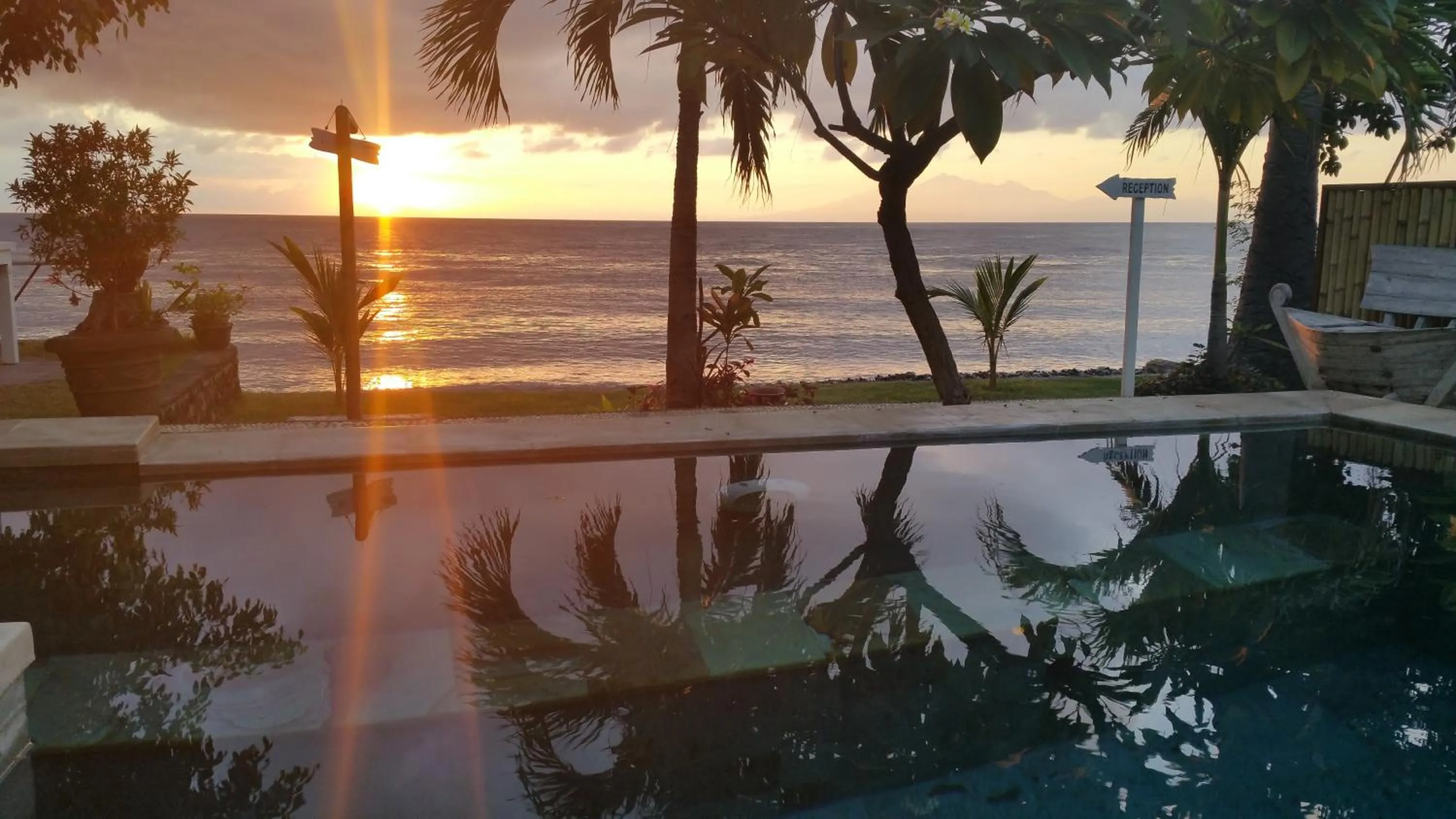 Pool view in Nalini Resort