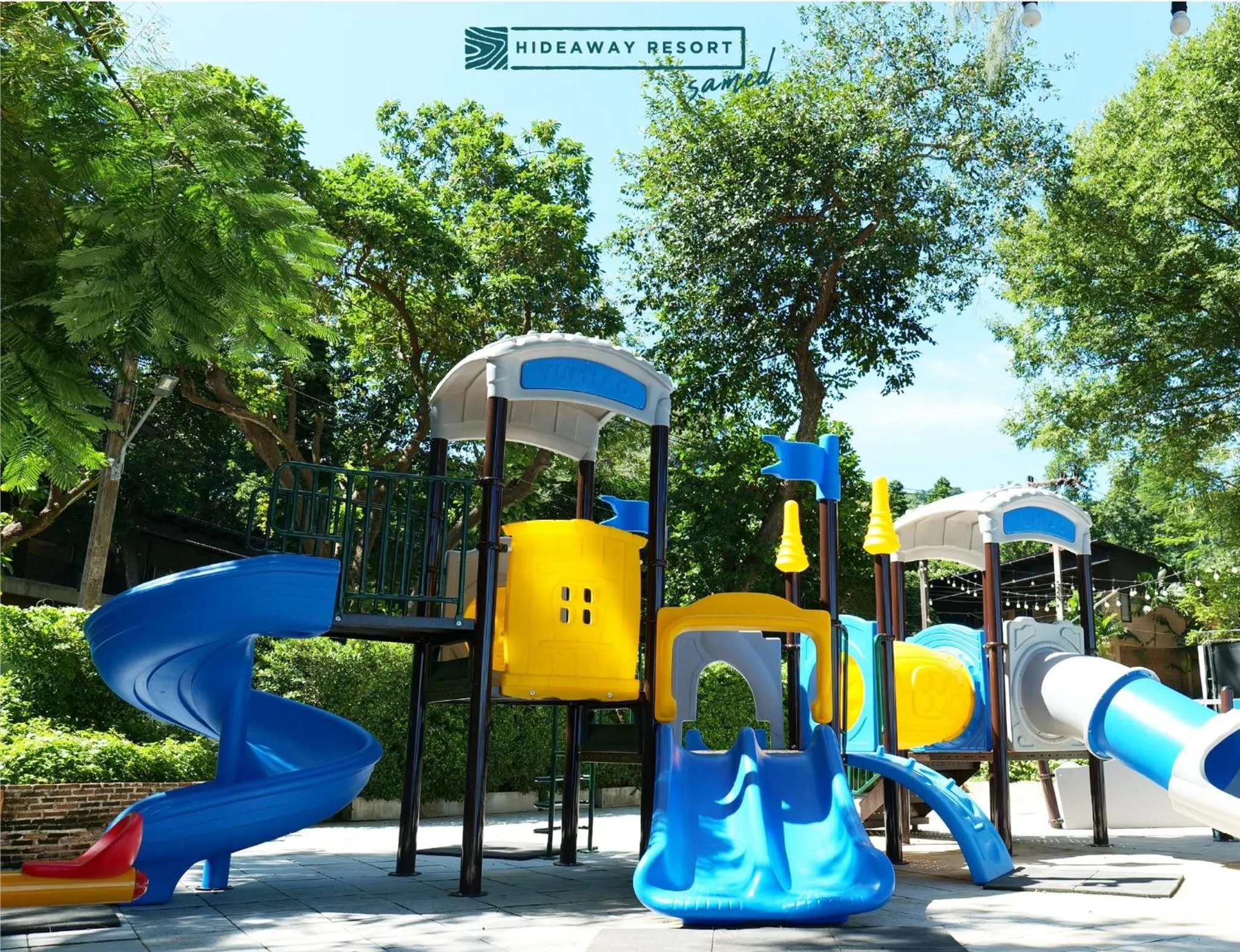 Children play ground in Samed Hideaway Resort