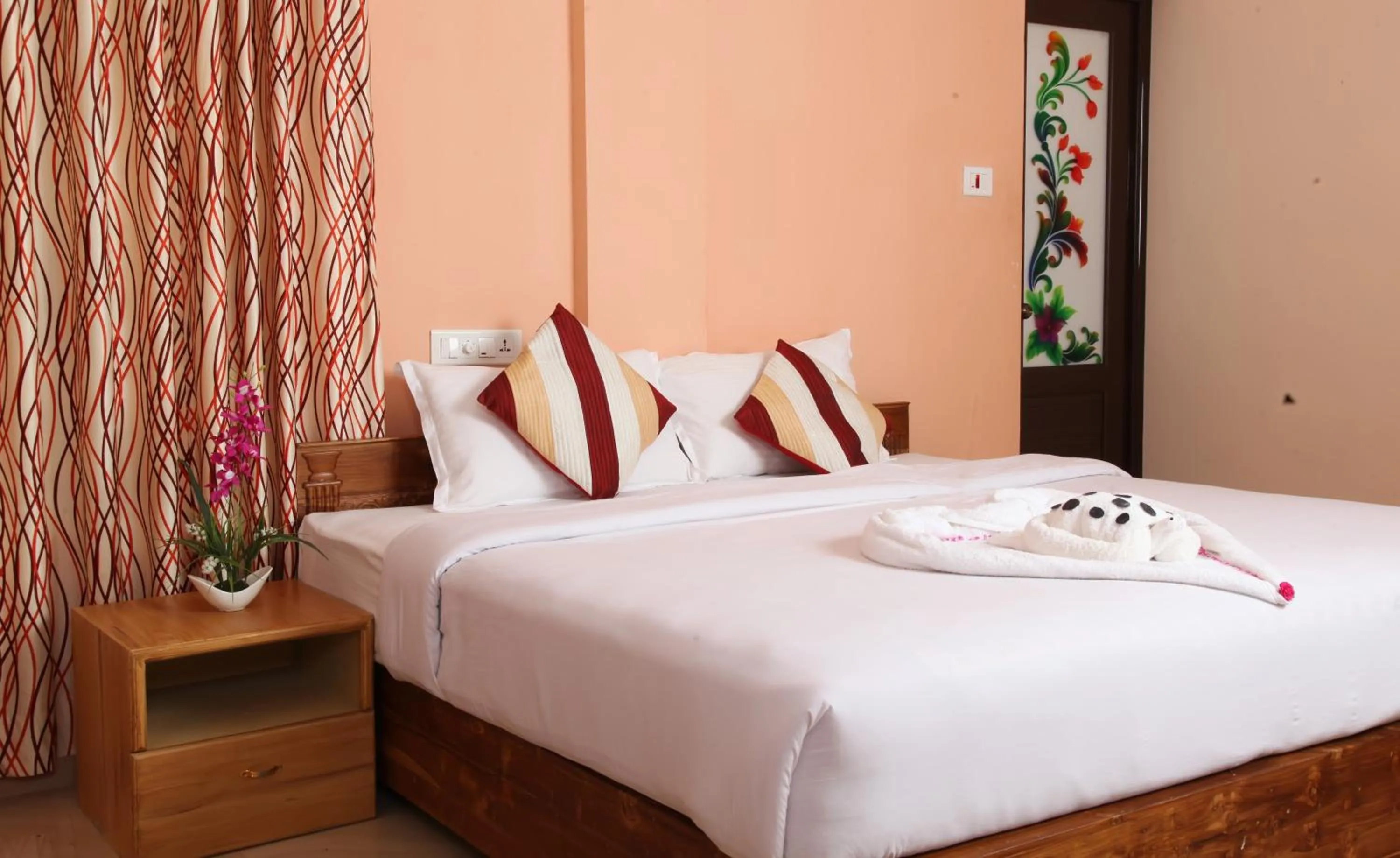 Bed in Pine Tree Munnar