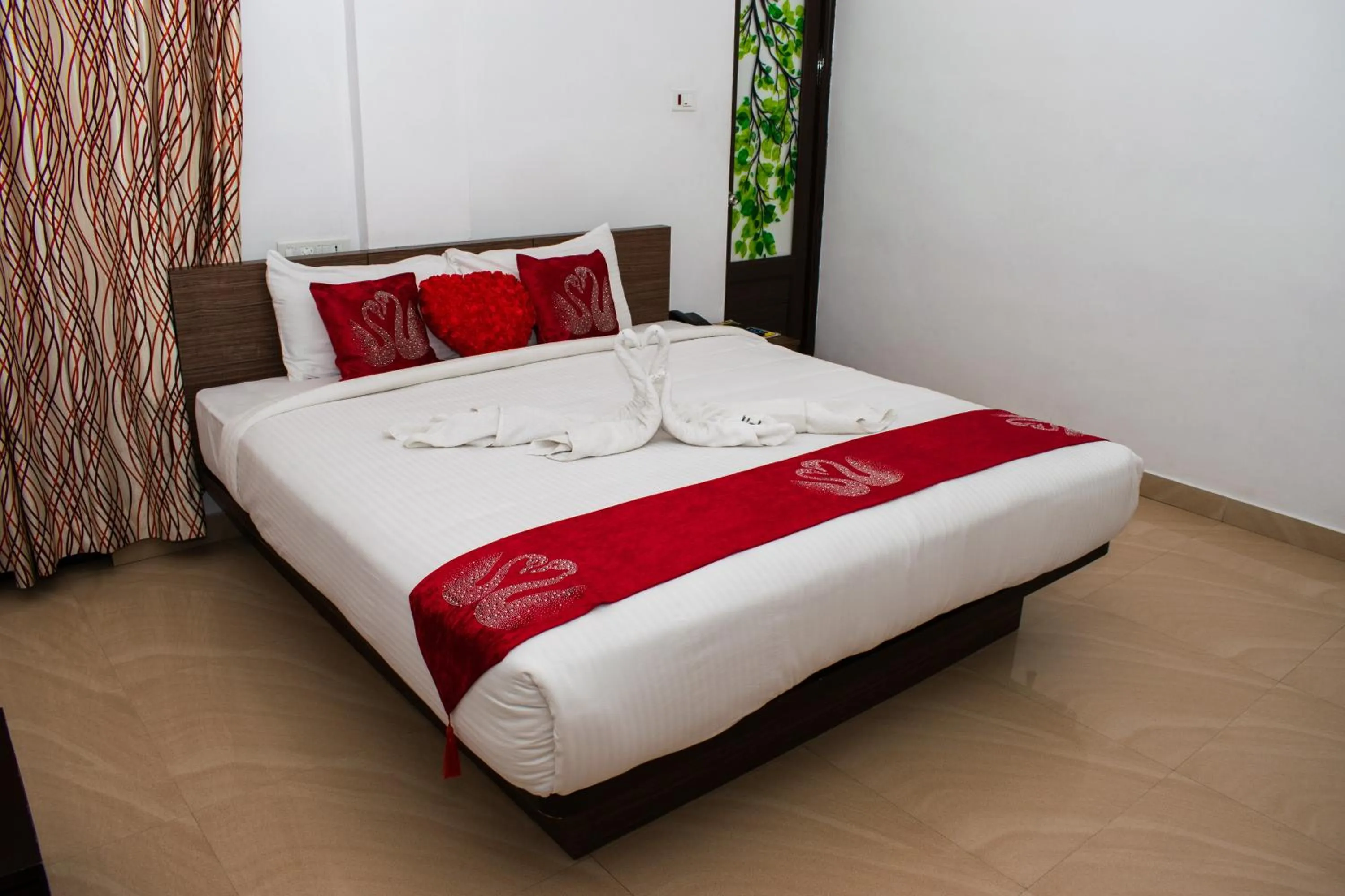 Bed in Pine Tree Munnar