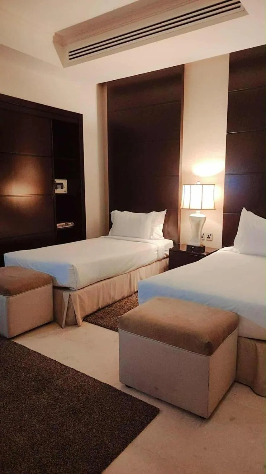 Bed in Aswar Cortoba Serviced Apartments Riyadh