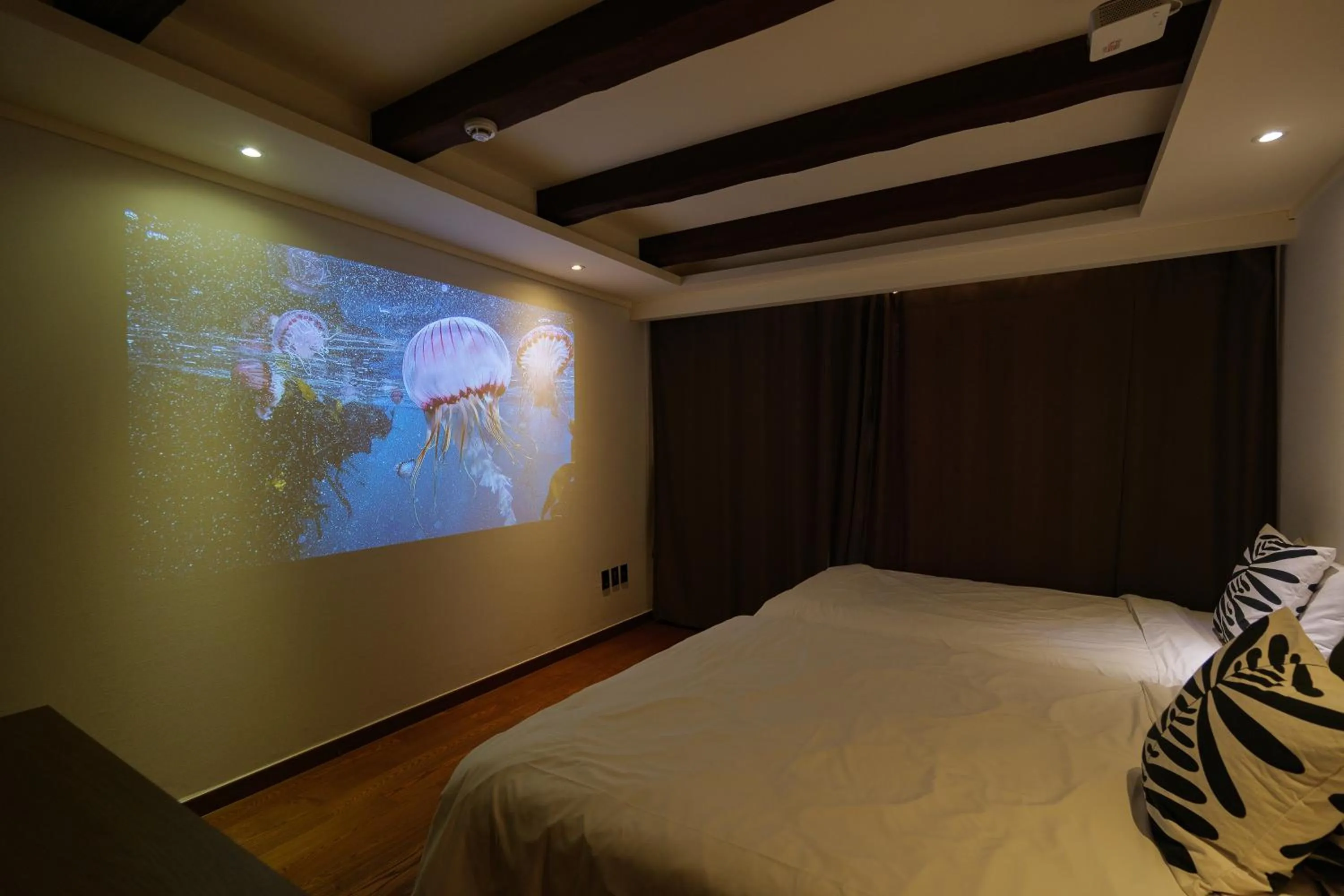 Bed in Tongyeong Hansan Marina Resort