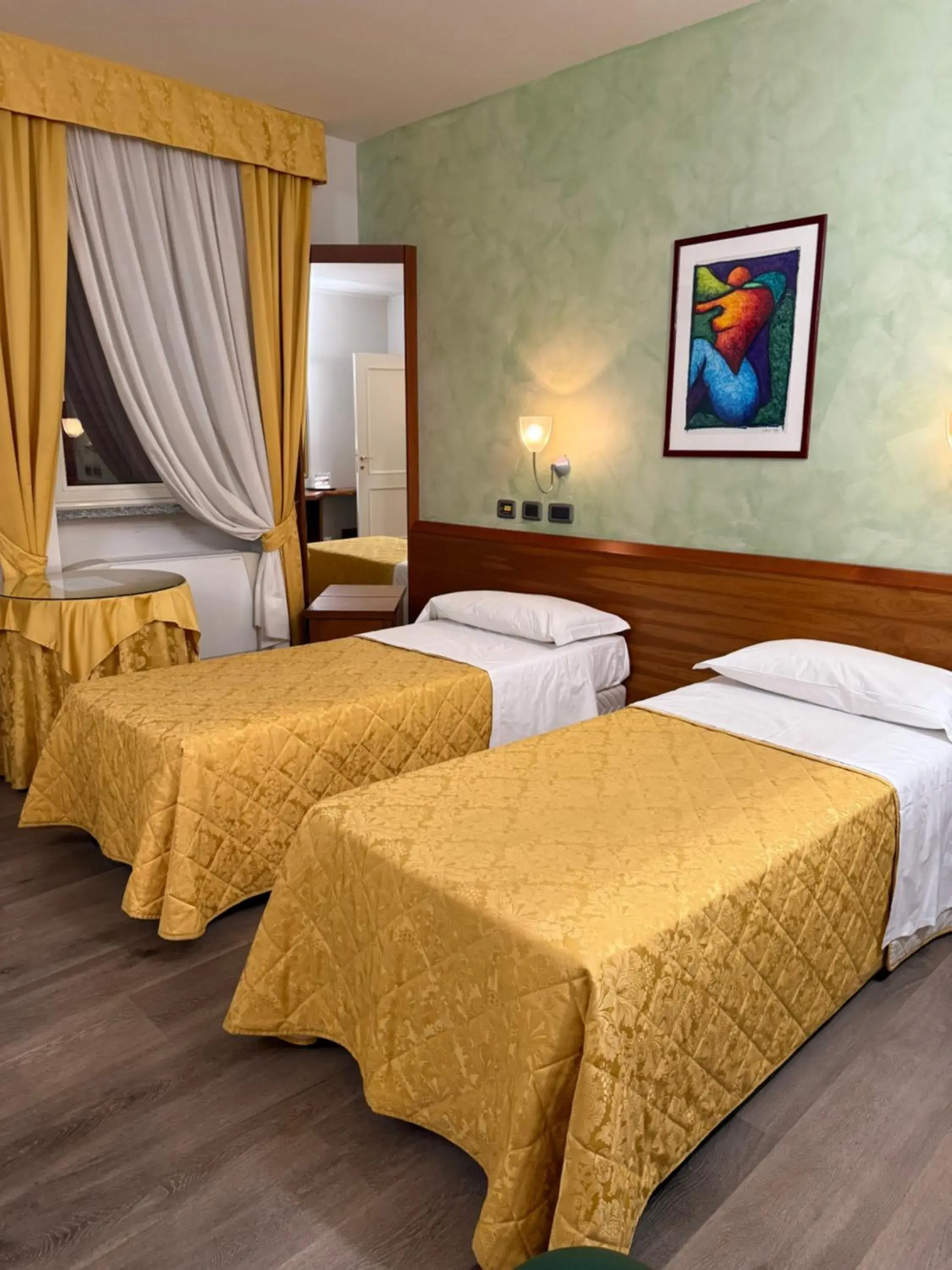 Twin Room in Hotel Motel Sporting Twin Room in Hotel Motel Sporting