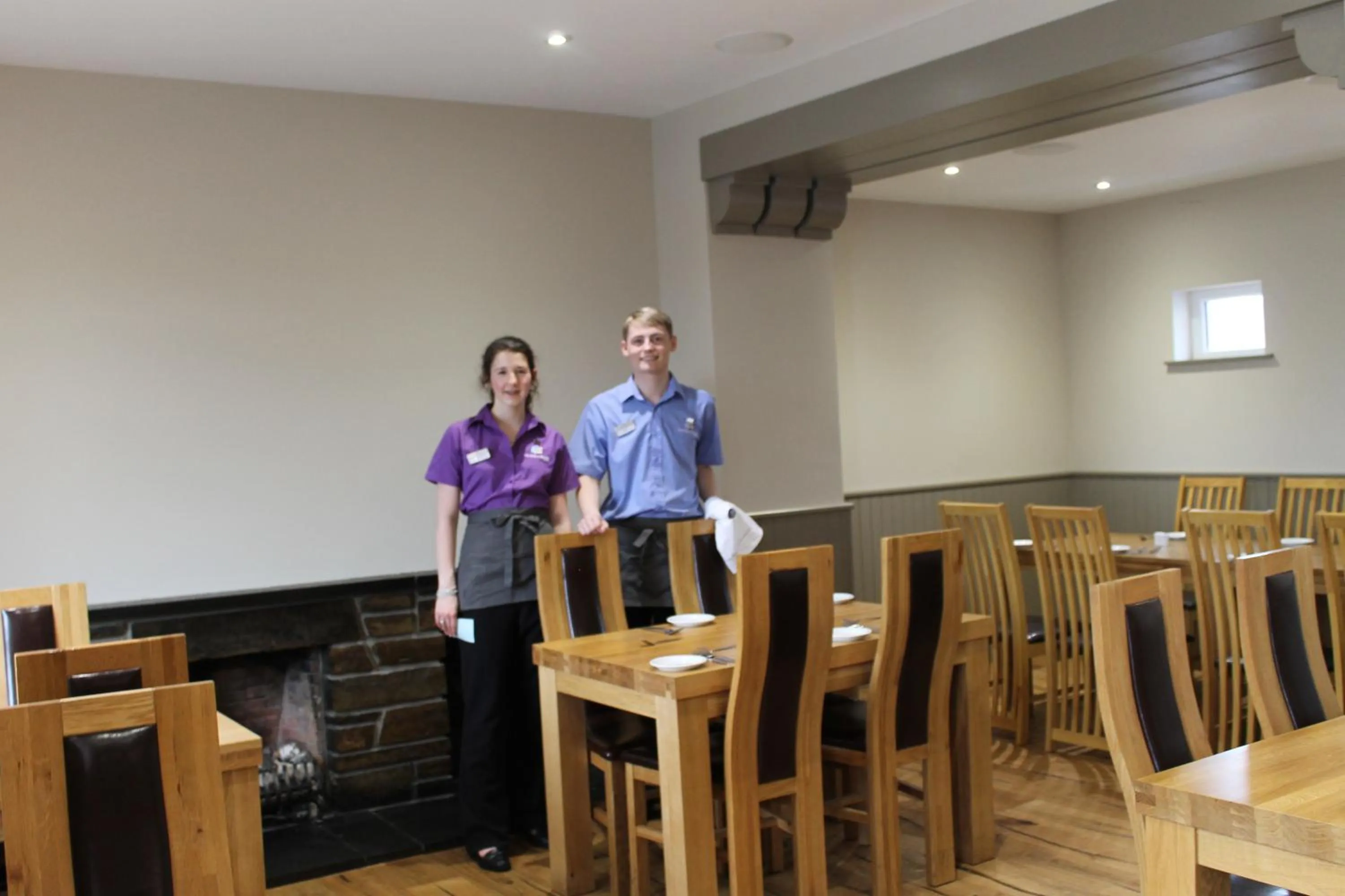 Staff in Northern Sands Hotel