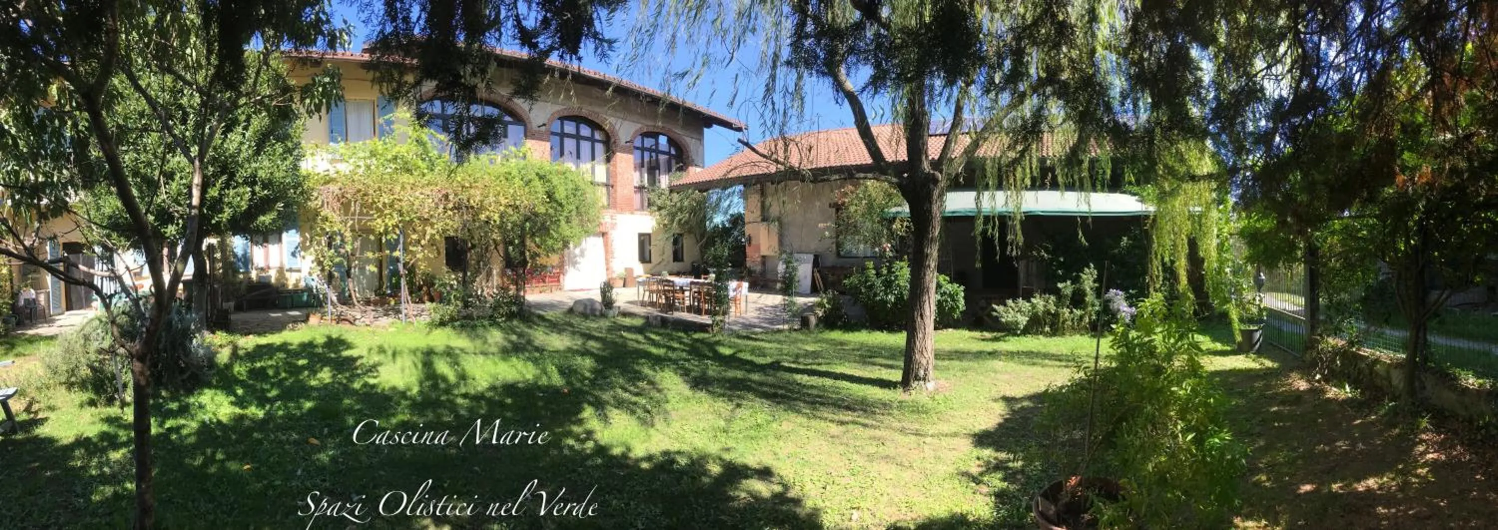 Garden in B&B Cascina Marie
