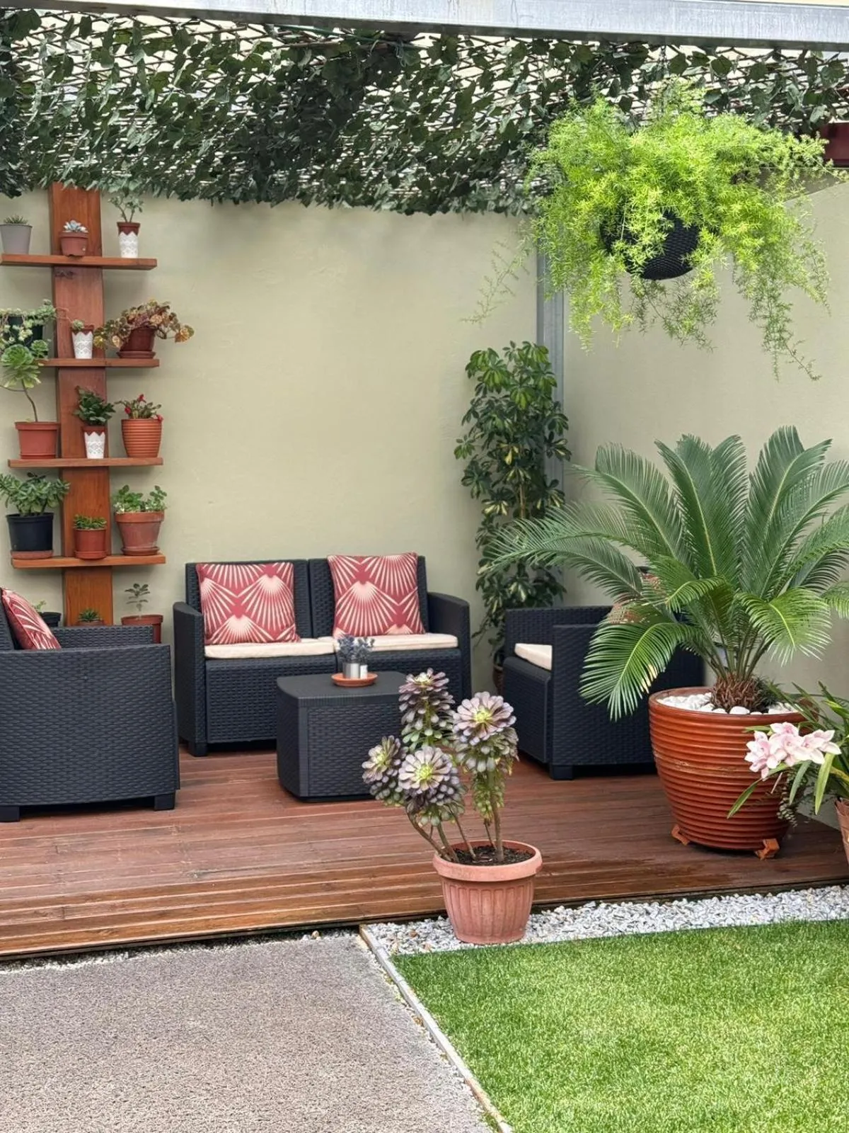 Garden in Lusitana Hotel