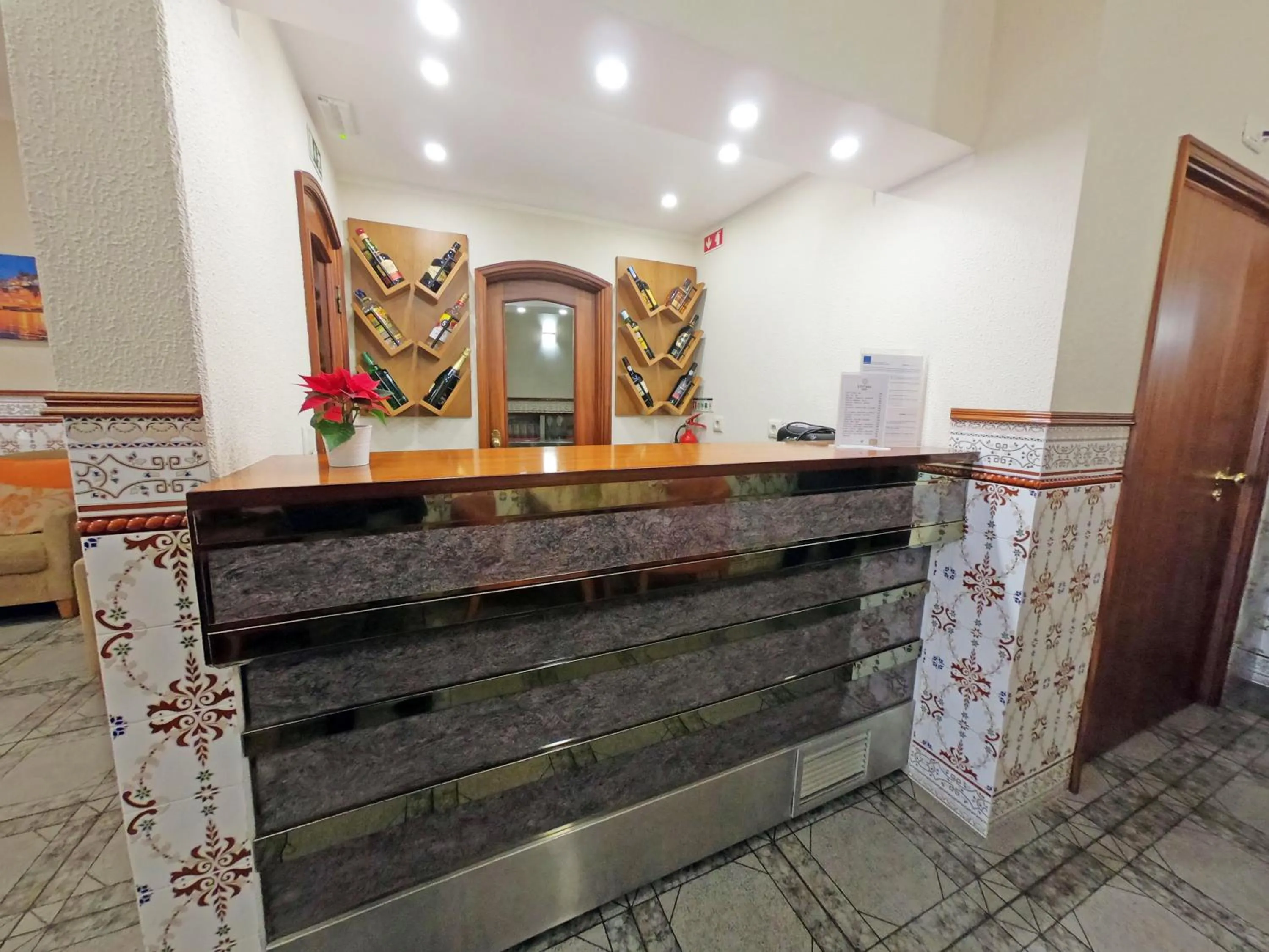 Lounge or bar in Lusitana Hotel