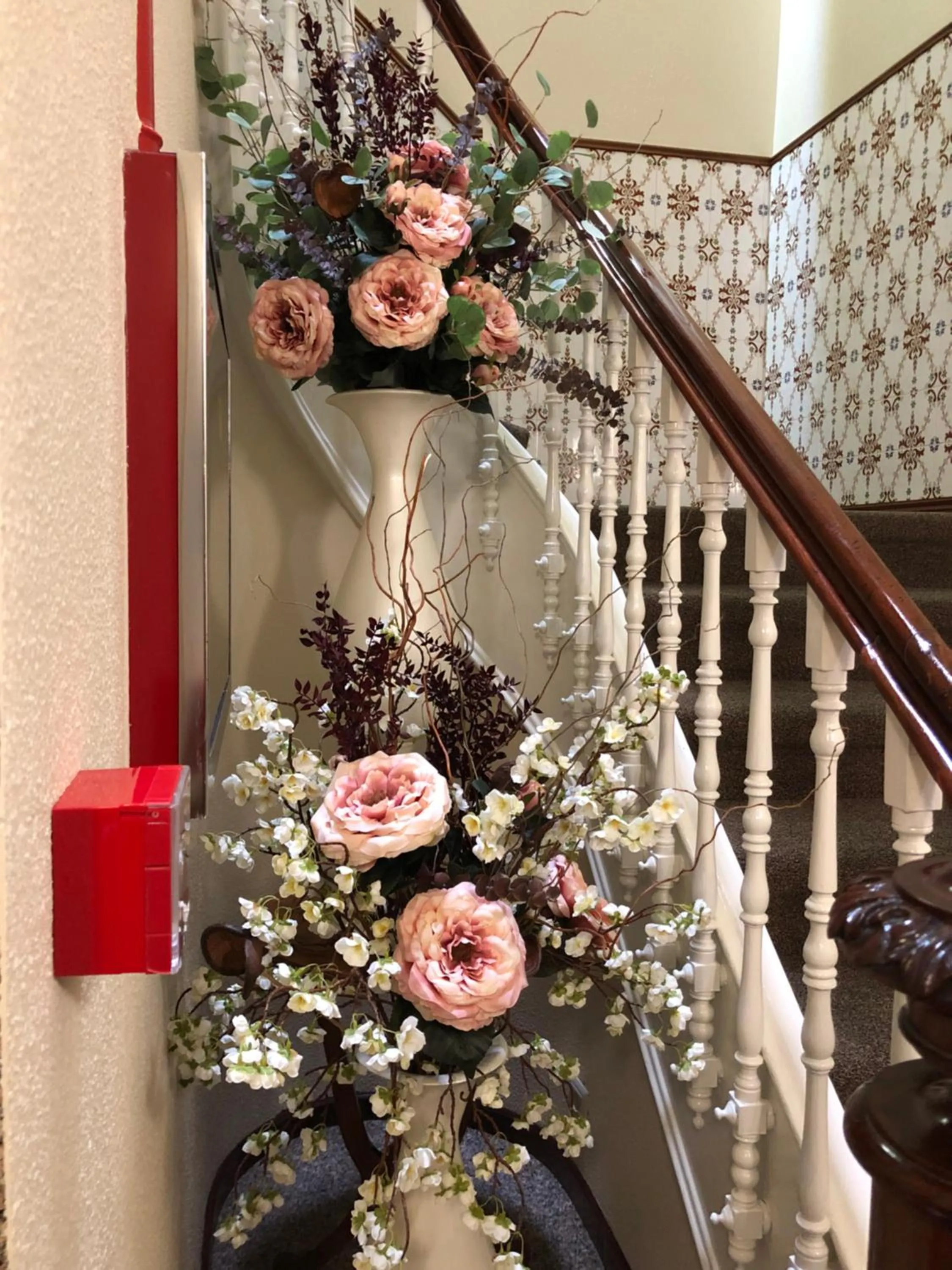 Decorative detail in Lusitana Hotel