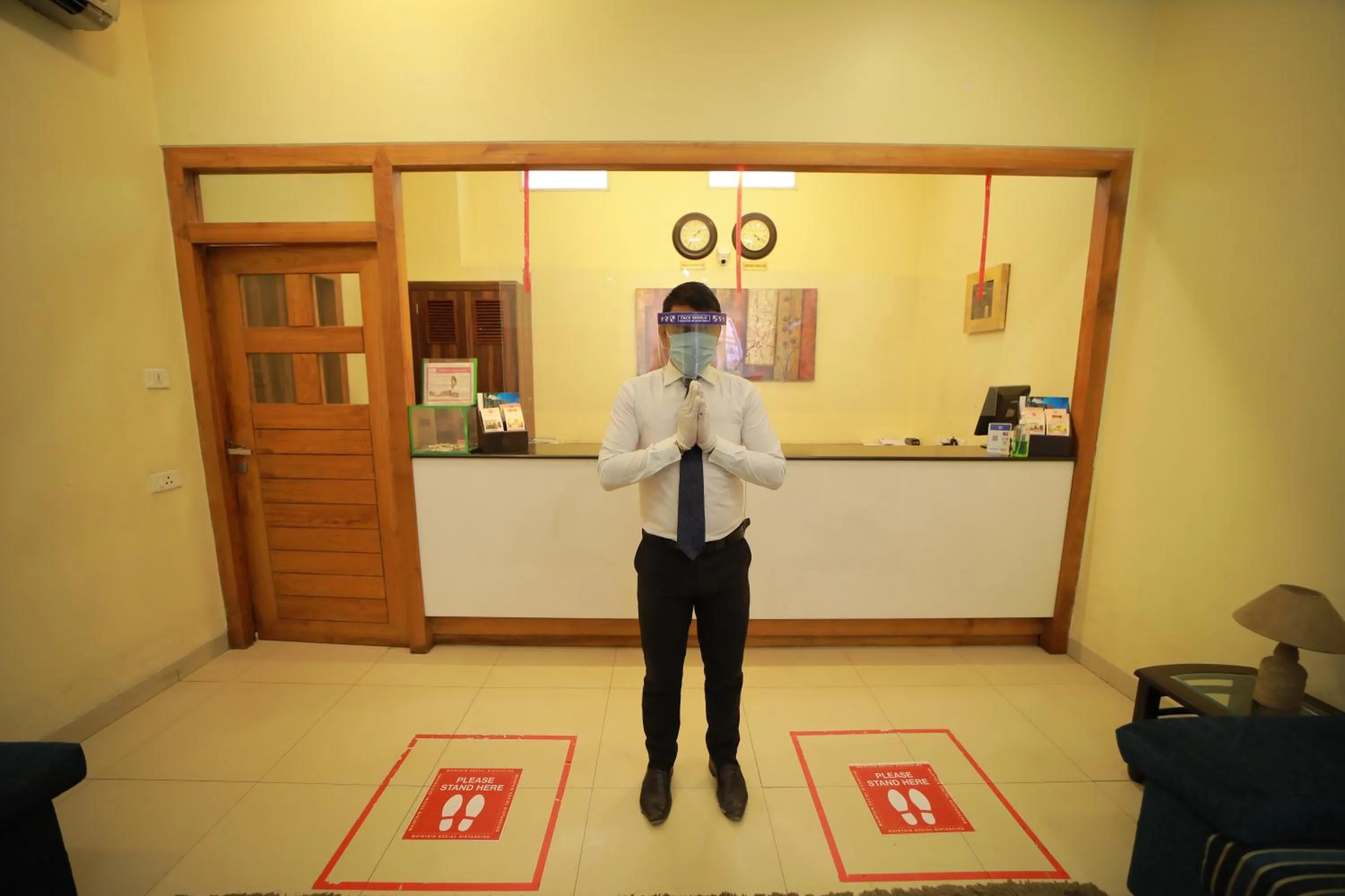 Staff in Vijaya Tej Clarks Inn