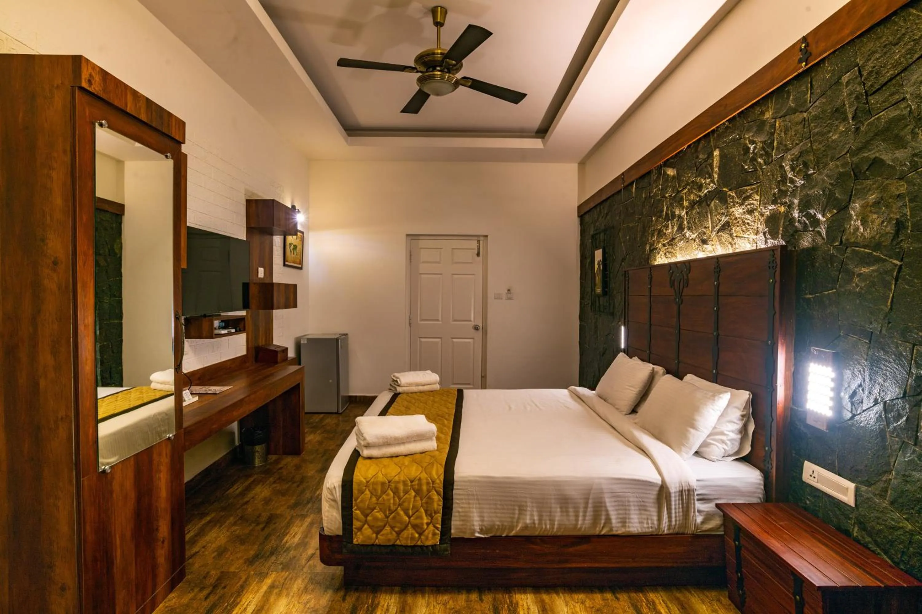 Bed in Tea Harvester