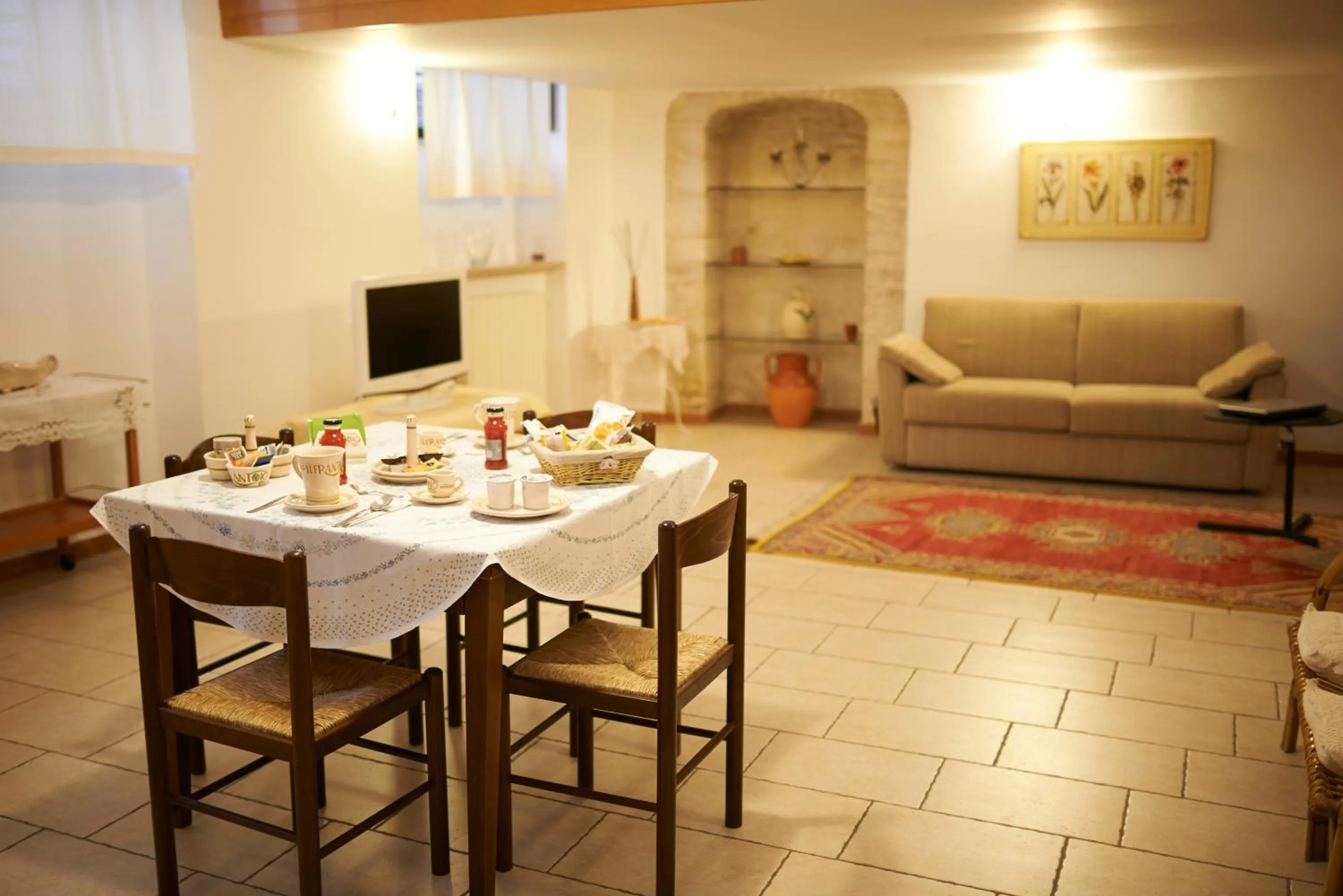 Living room in Il Frantoio 1937