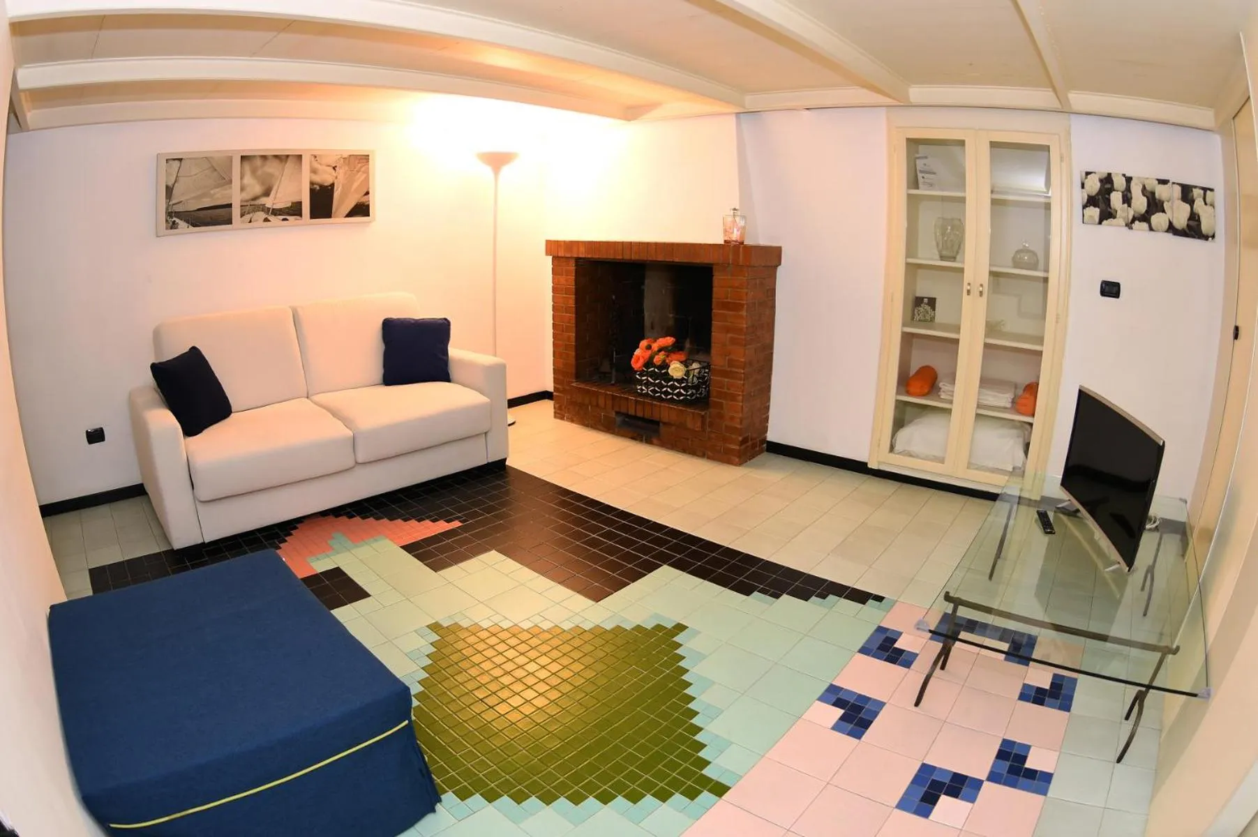 Living room, Bed in Il Frantoio 1937