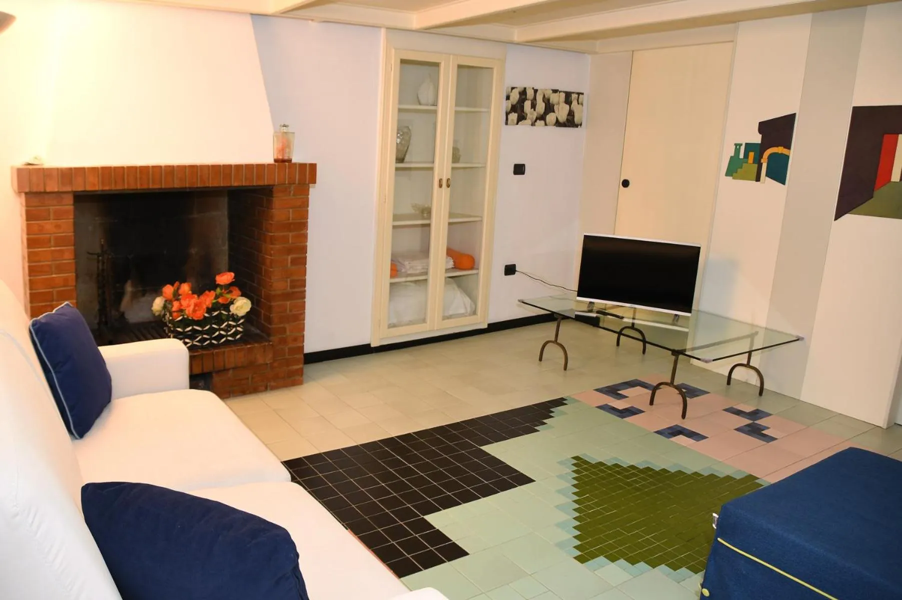 Living room in Il Frantoio 1937