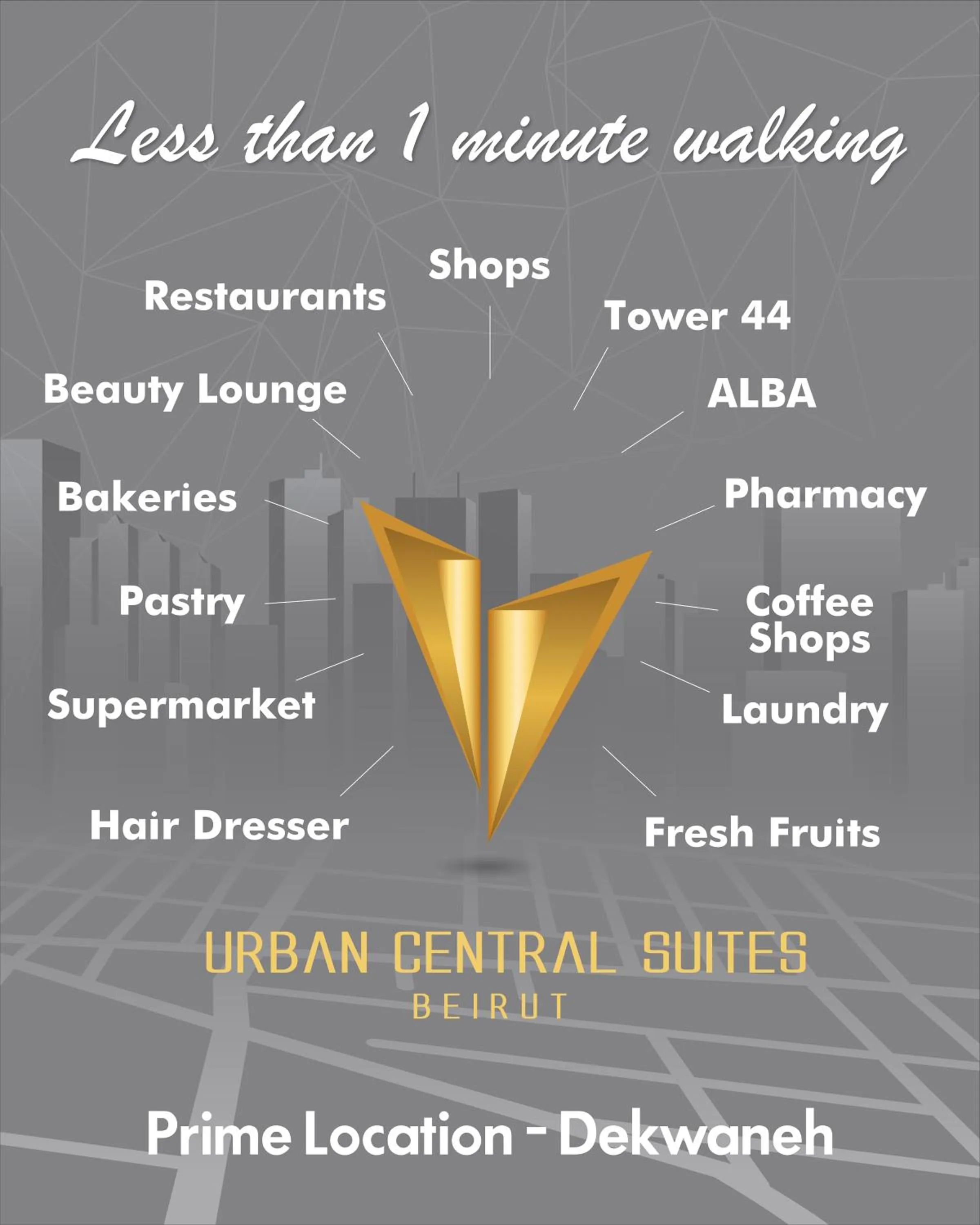 Property building in Urban Central Suites - Beirut