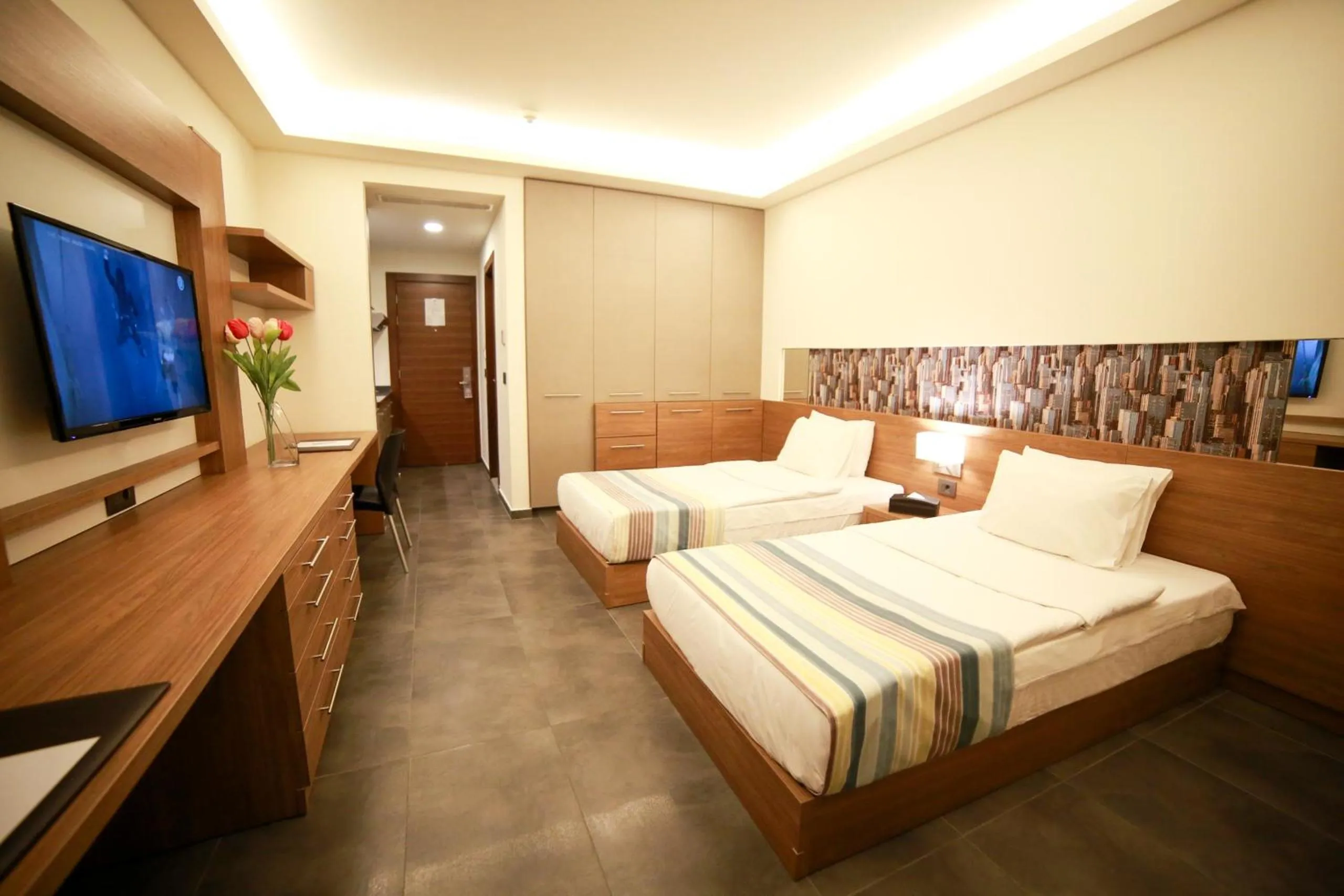 Bed in Urban Central Suites - Beirut