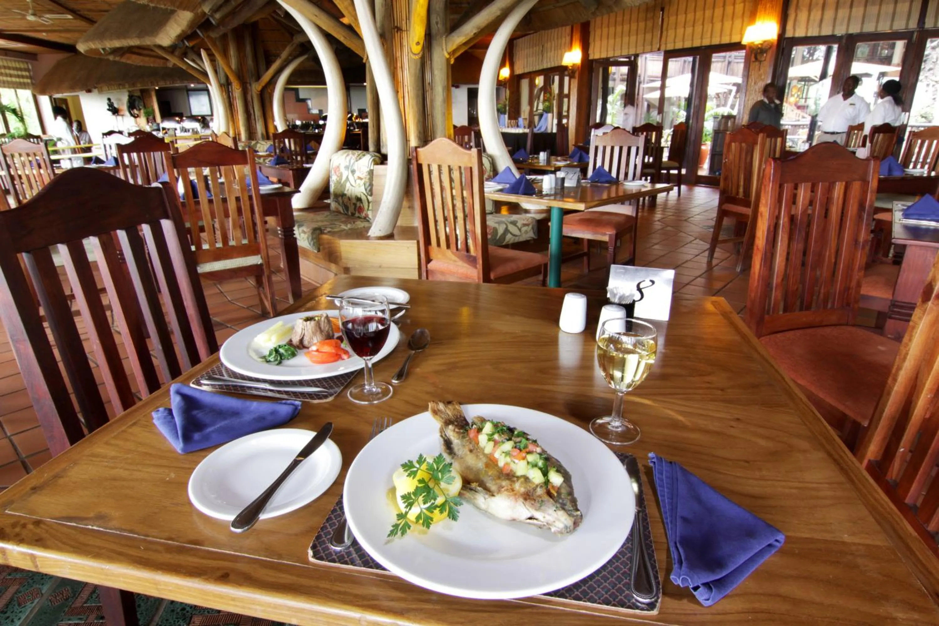 Restaurant/places to eat in Cresta Mowana Safari Resort & Spa