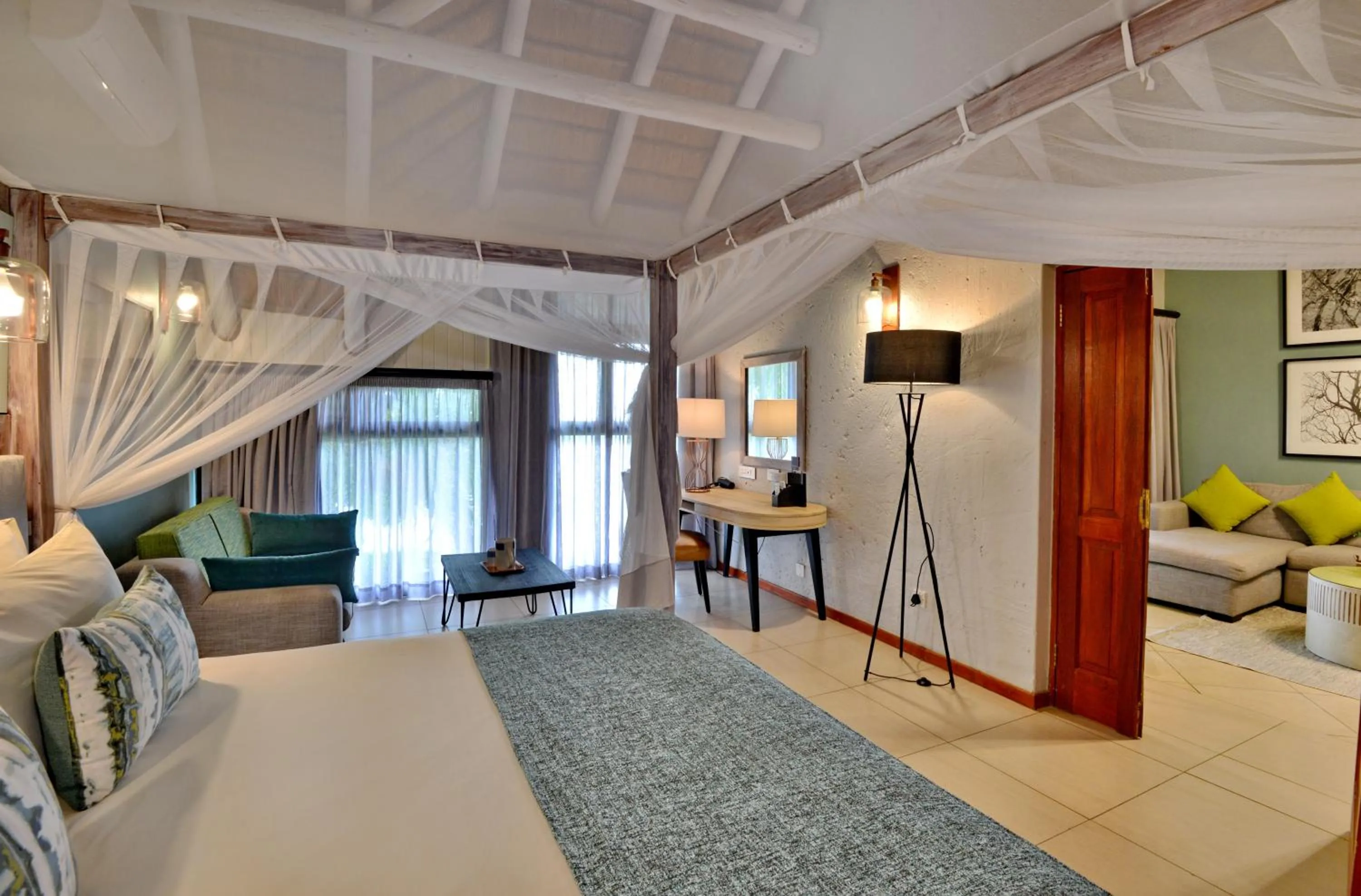 Bed in Cresta Mowana Safari Resort & Spa