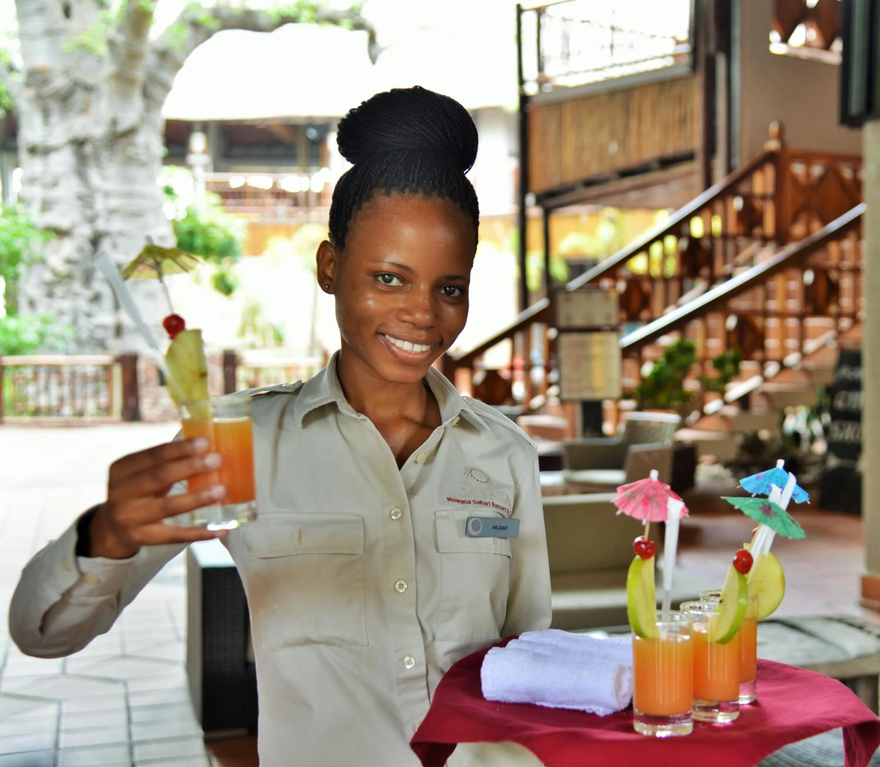 Staff in Cresta Mowana Safari Resort & Spa