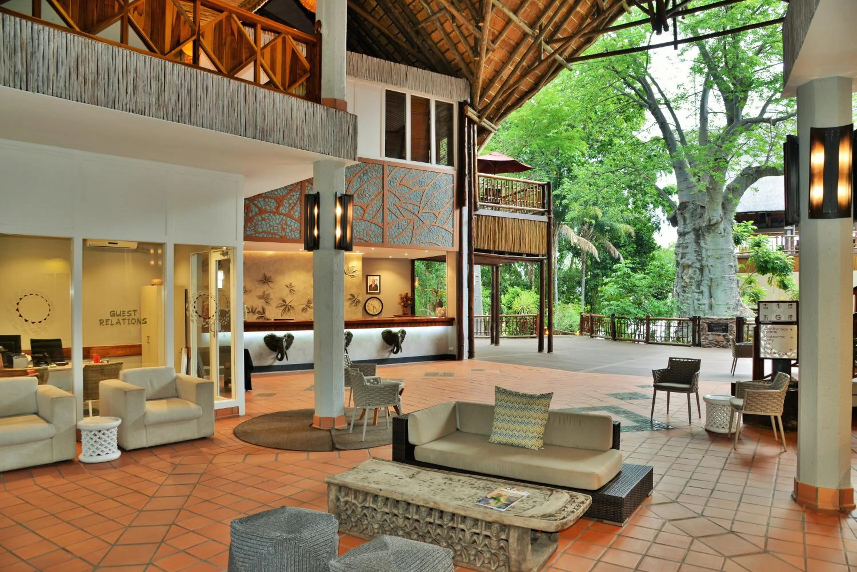 Lobby or reception in Cresta Mowana Safari Resort & Spa
