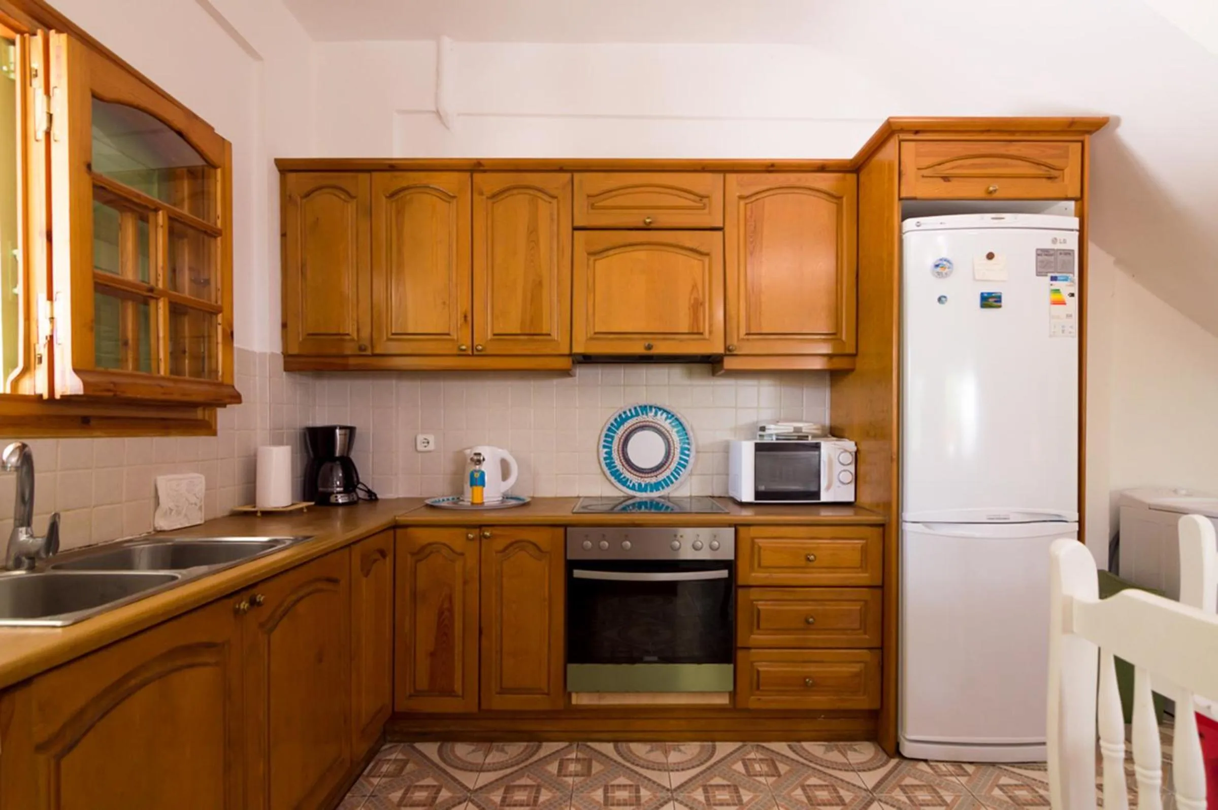Kitchen or kitchenette in Athena Villas Olive Grove & Estate