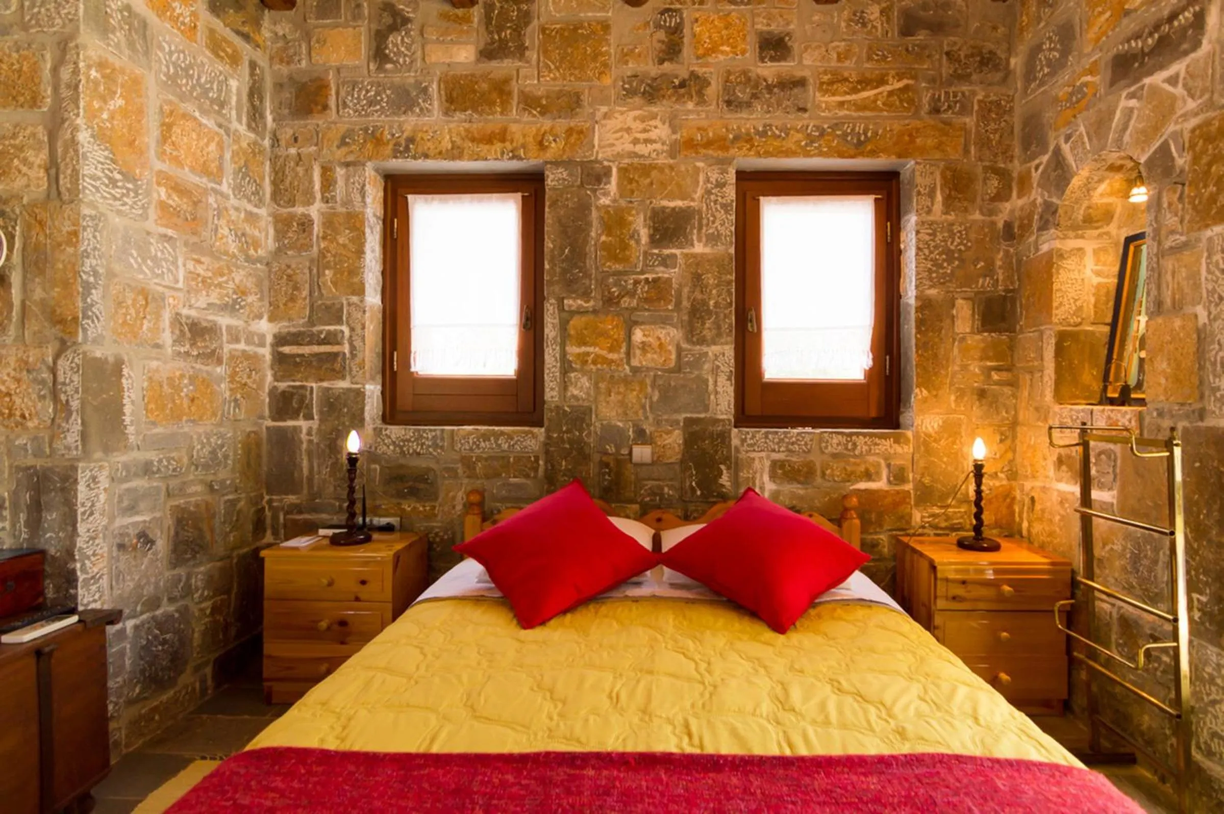 Bedroom, Bed in Athena Villas Olive Grove & Estate