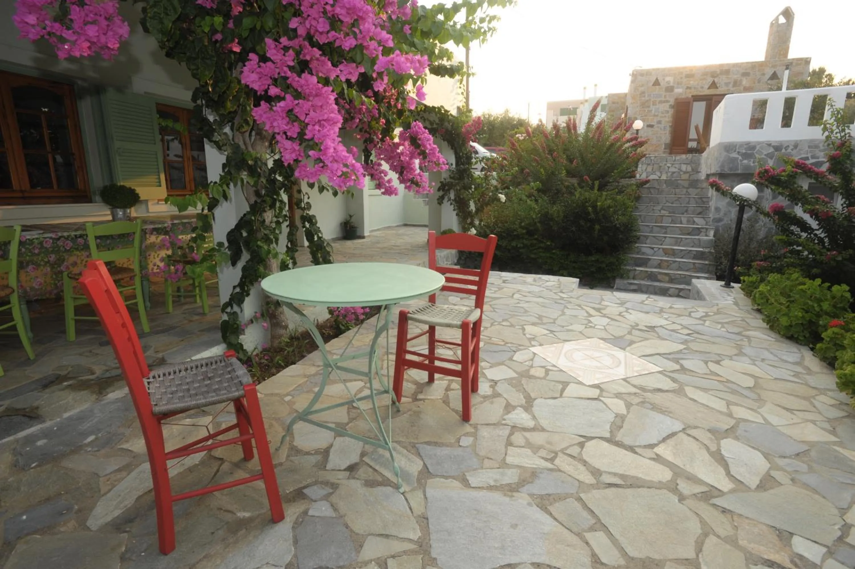 Patio in Athena Villas Olive Grove & Estate
