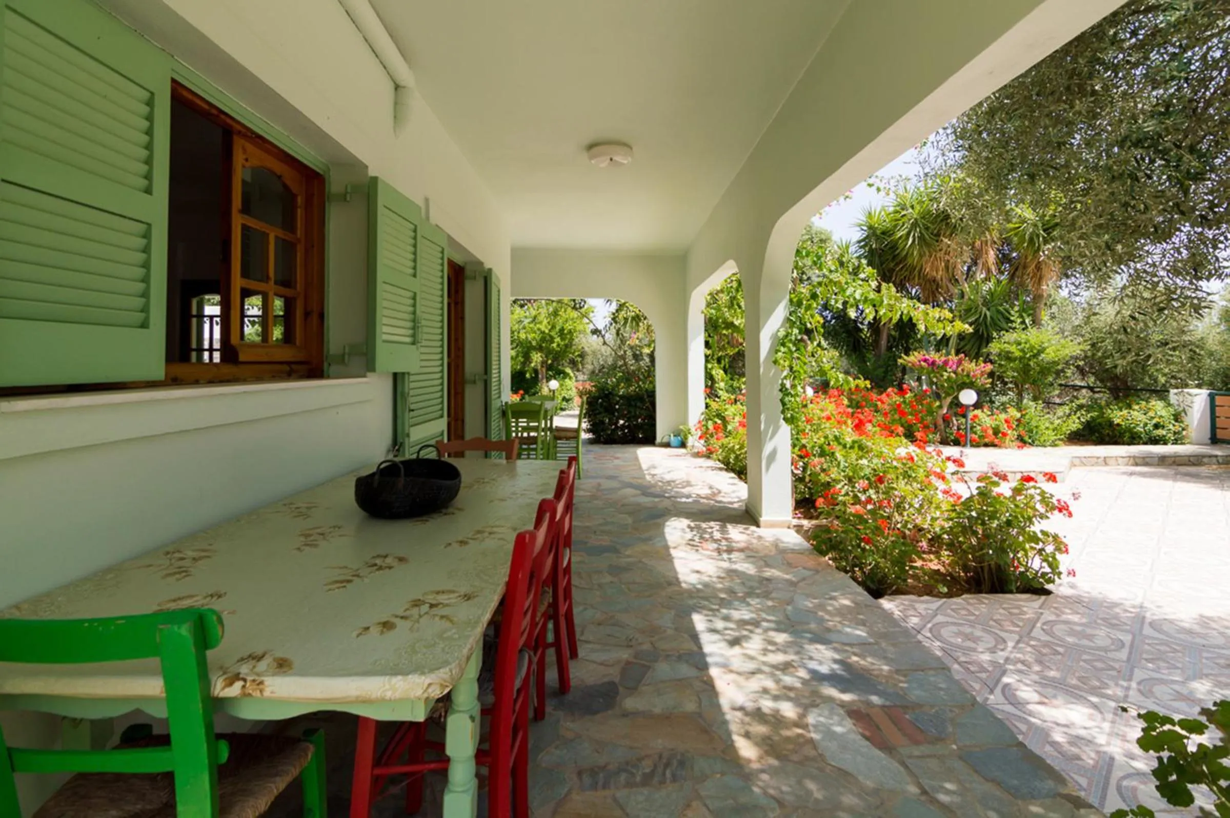 Garden in Athena Villas Olive Grove & Estate