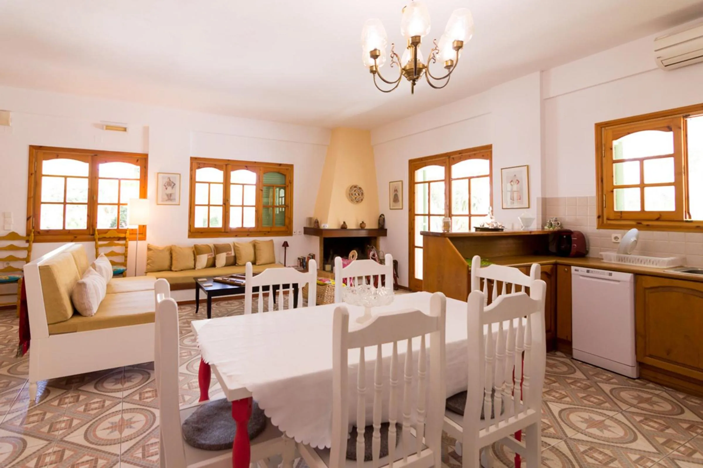 Living room in Athena Villas Olive Grove & Estate