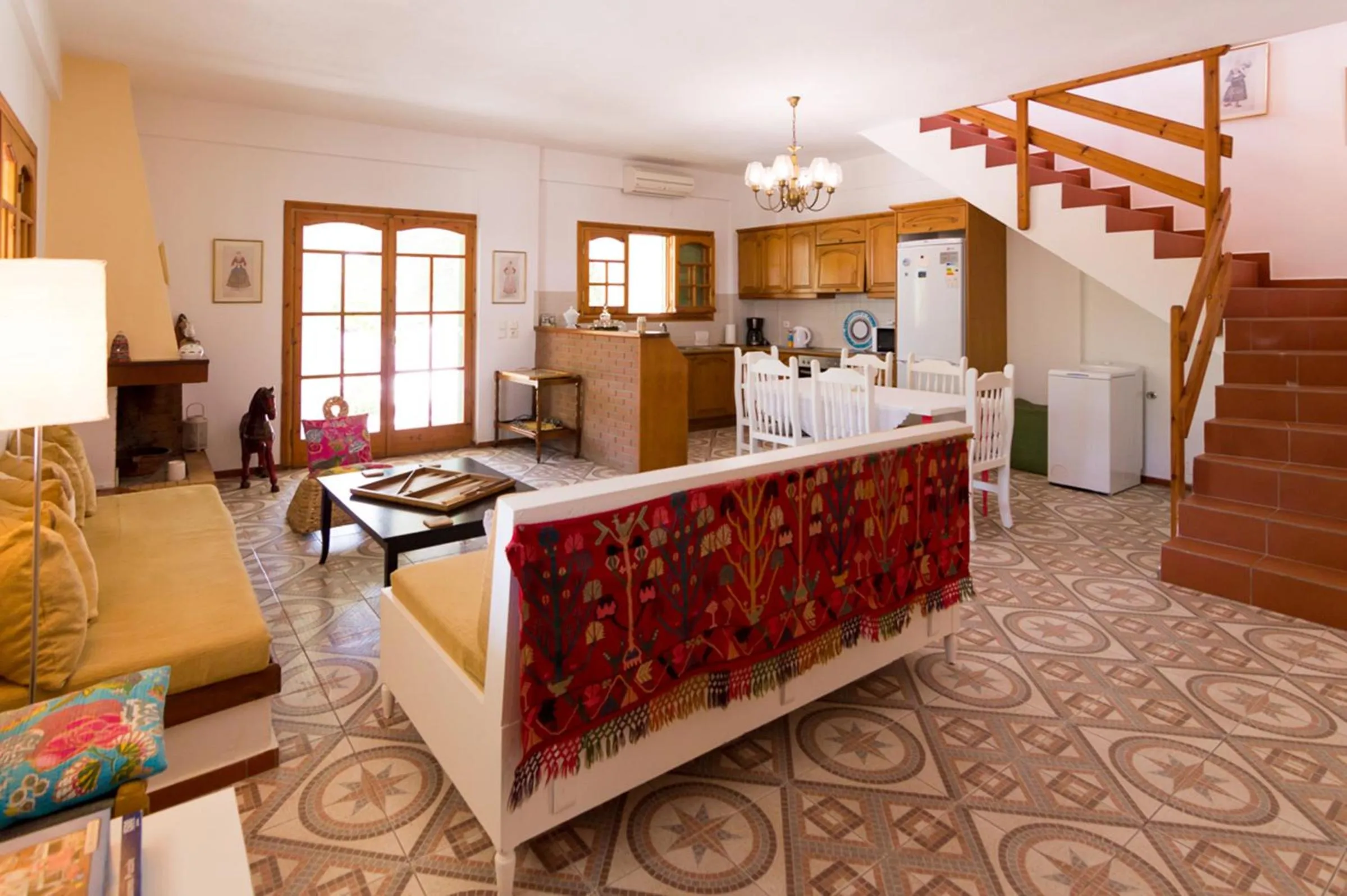 Kitchen or kitchenette in Athena Villas Olive Grove & Estate