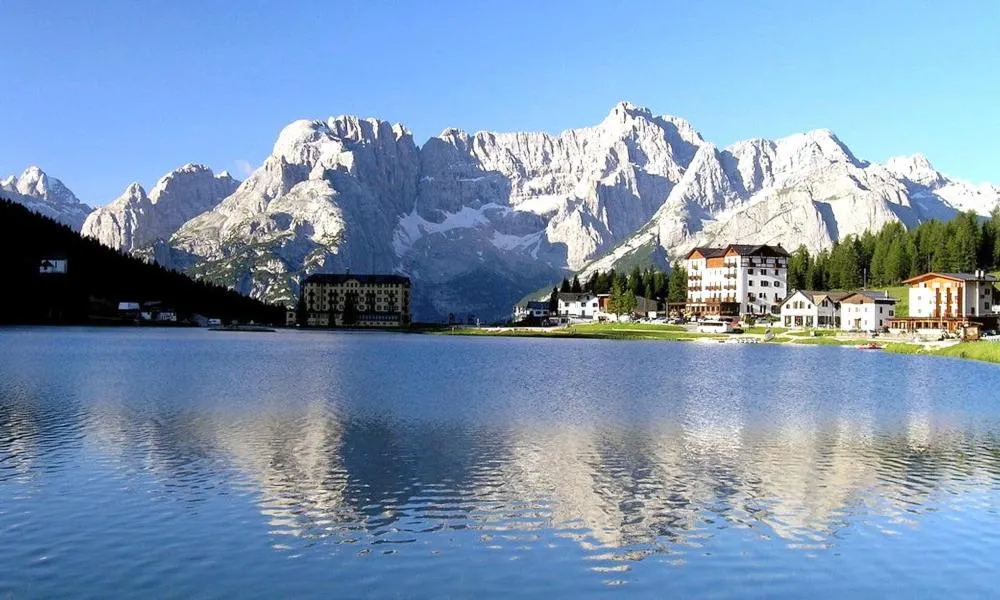 Lake view in Hotel Diana