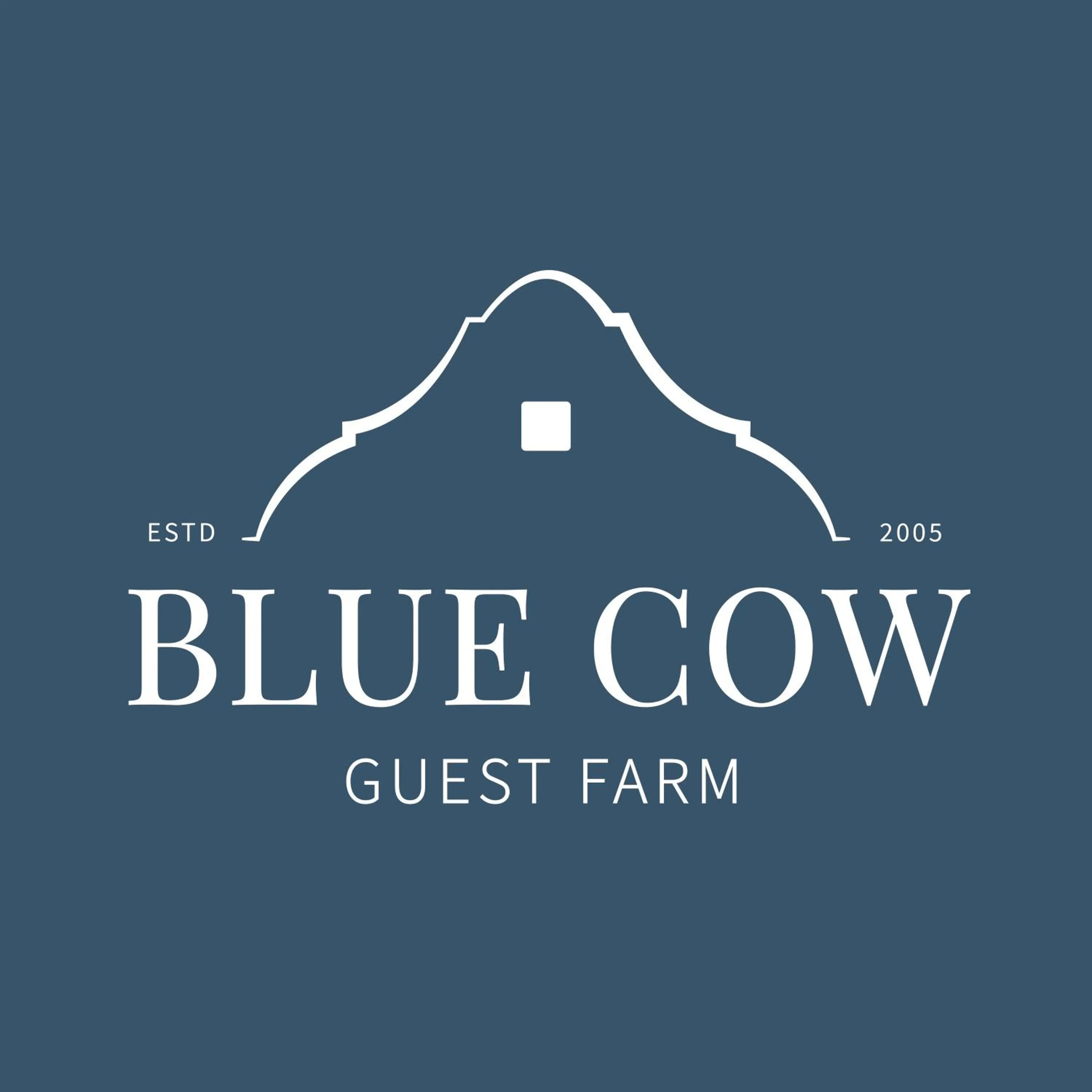 Logo/Certificate/Sign in Blue Cow Barn - Boutique Farm