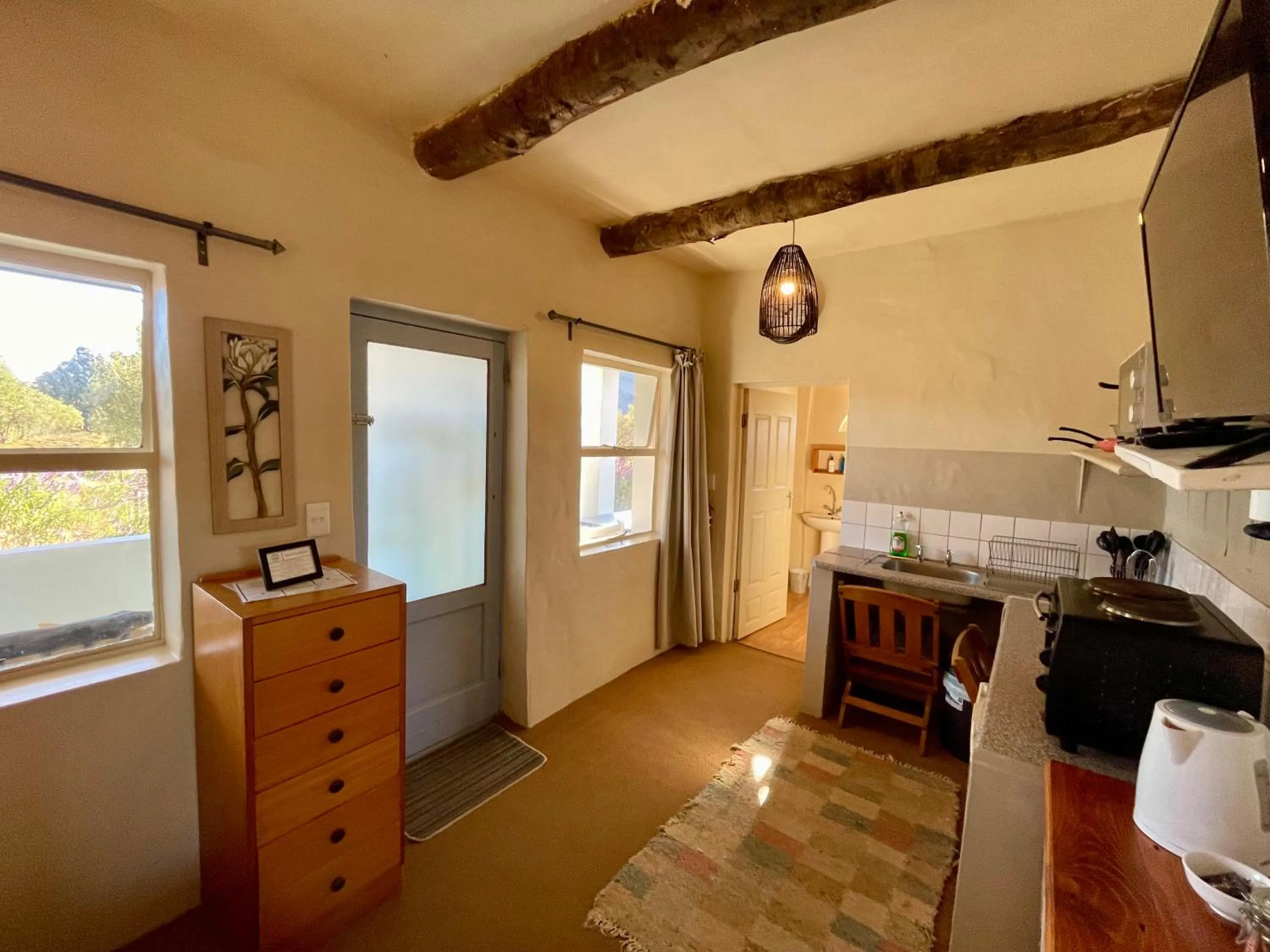 Living room in Blue Cow Barn - Boutique Farm
