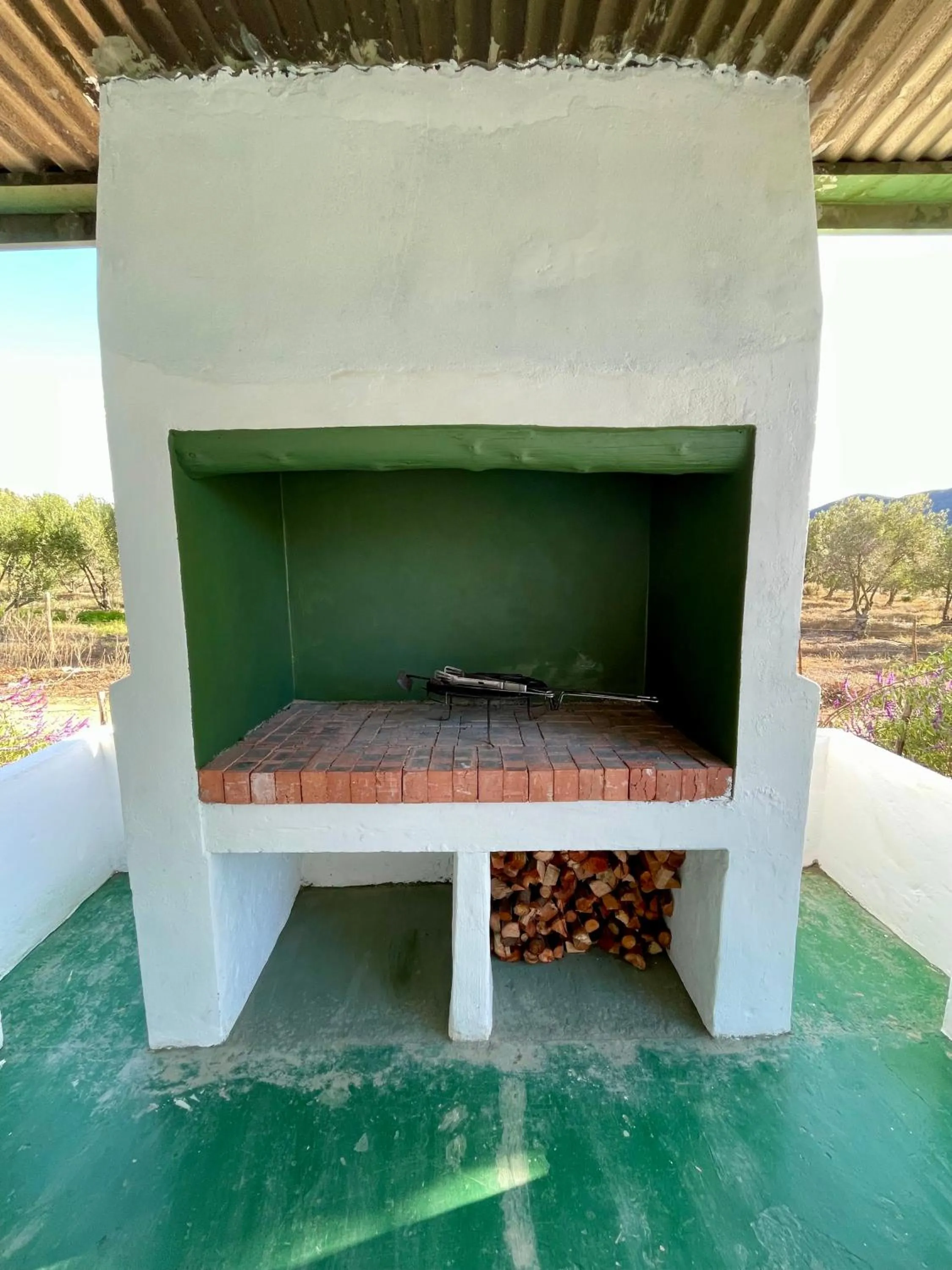BBQ facilities in Blue Cow Barn - Boutique Farm