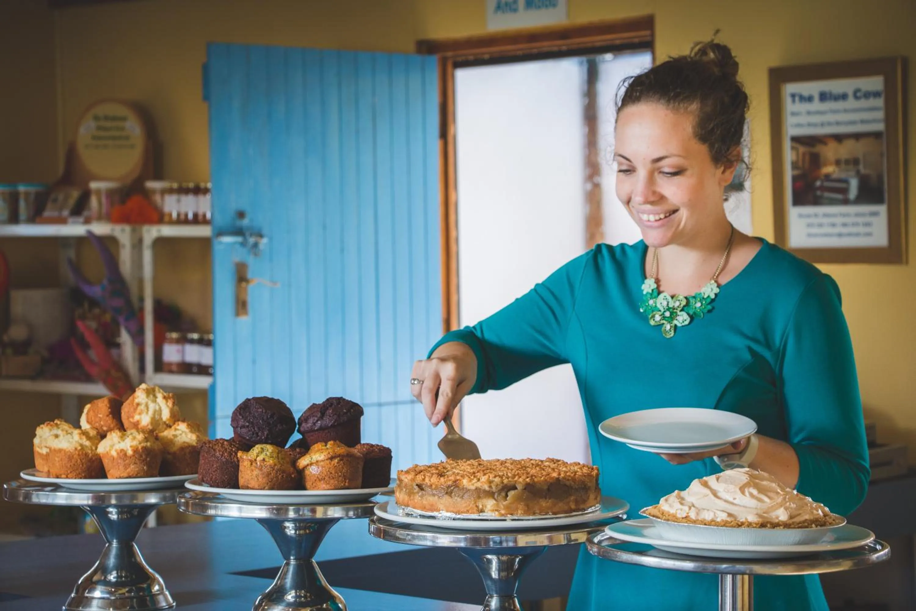 Staff in Blue Cow Barn - Boutique Farm
