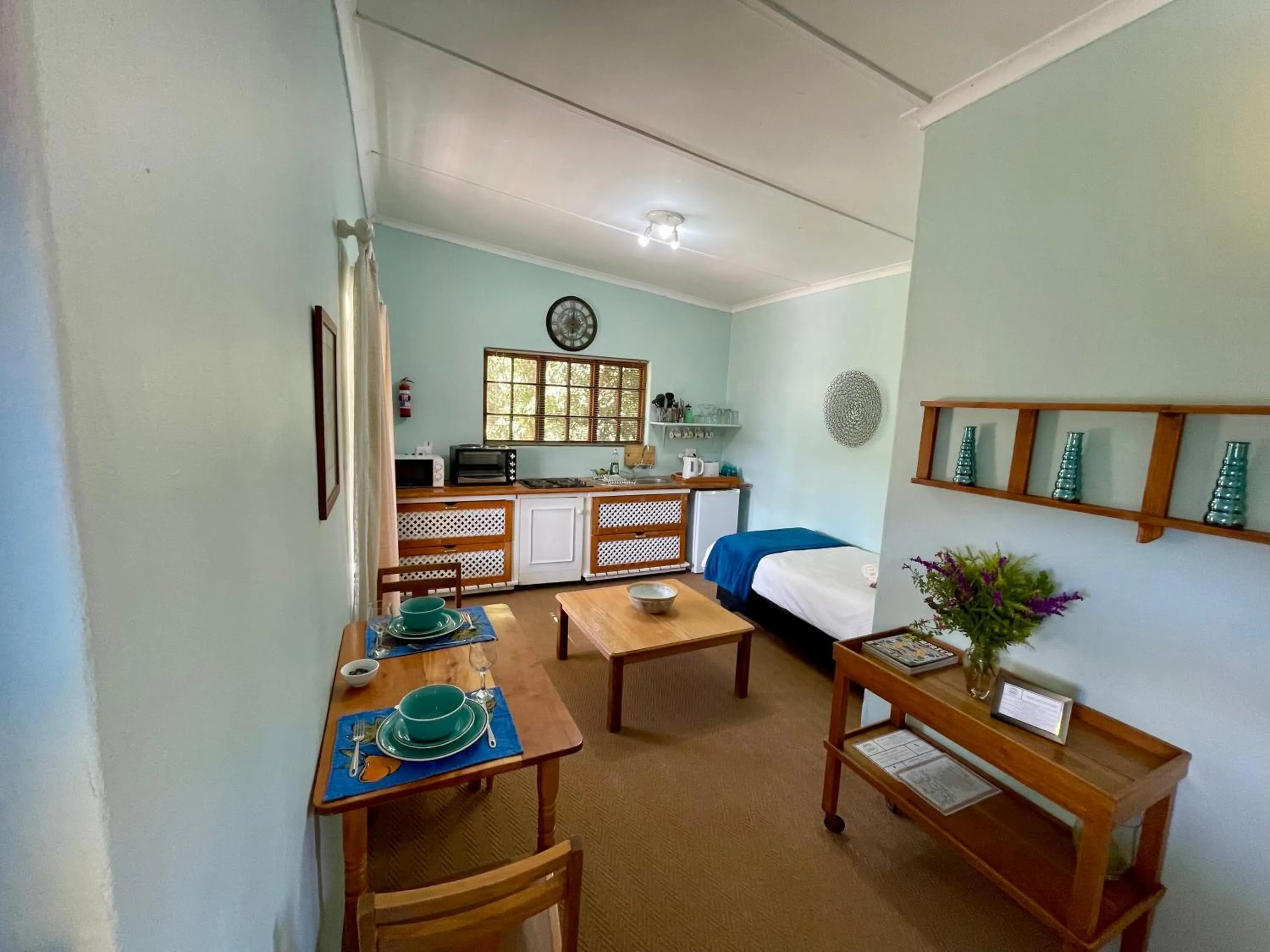 Living room in Blue Cow Barn - Boutique Farm
