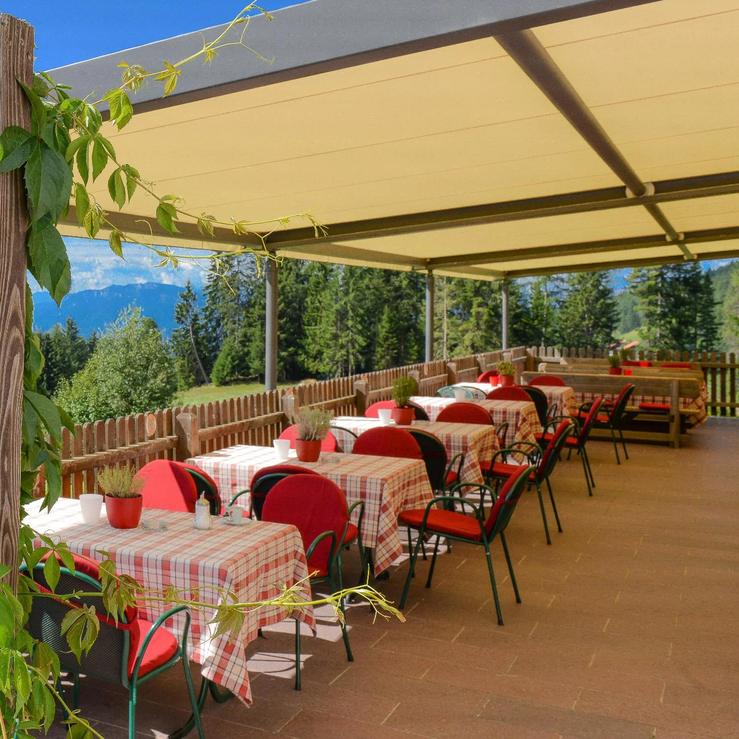 Balcony/Terrace in Berghotel zum Zirm