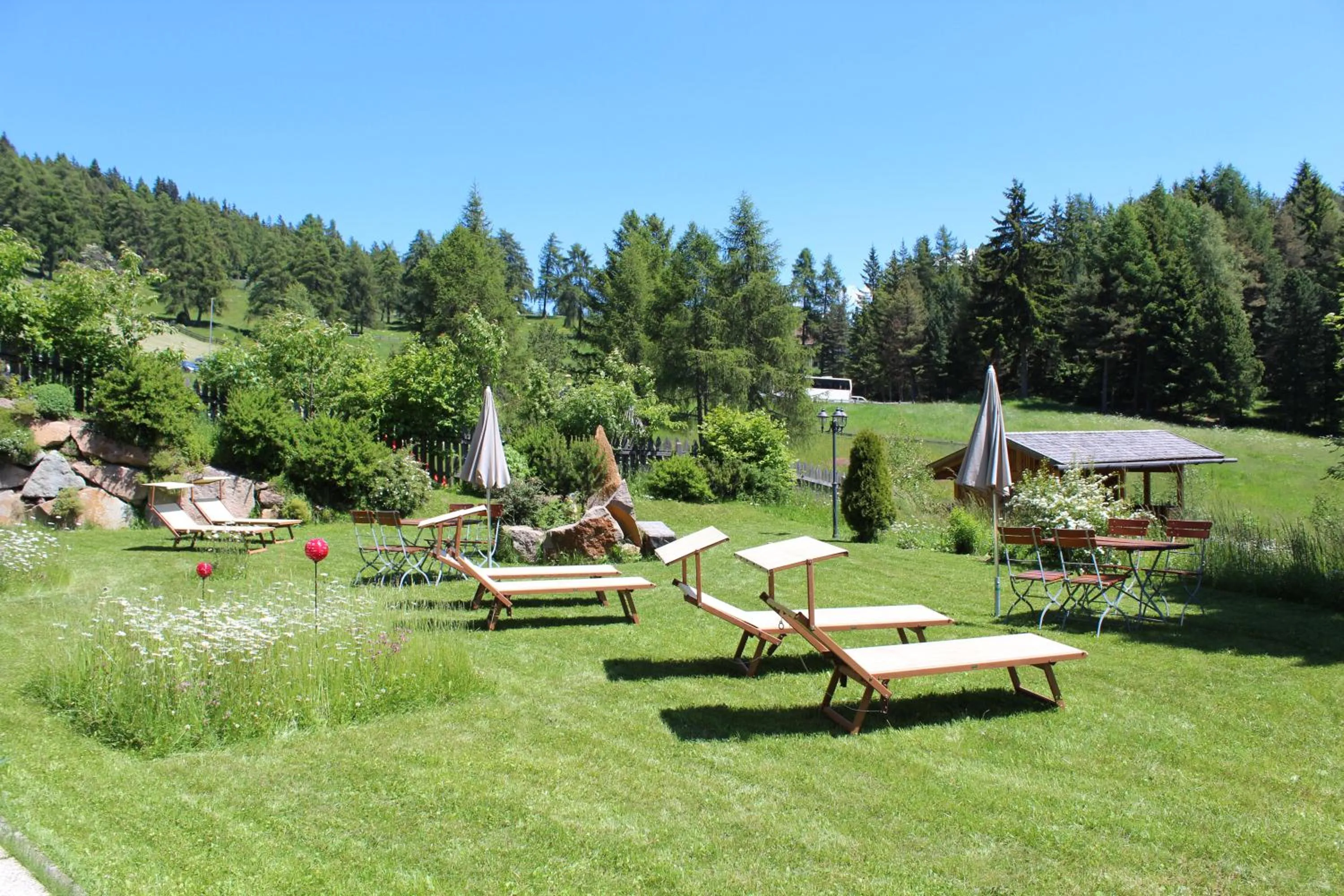 Hot Tub in Berghotel zum Zirm