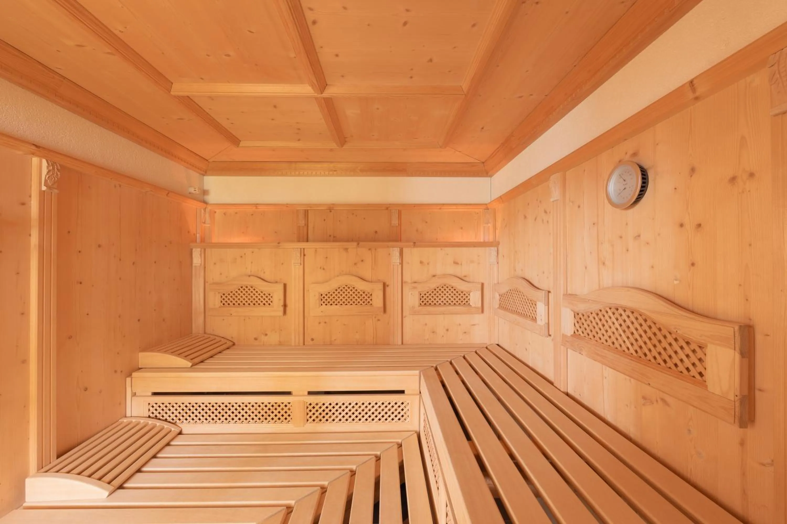 Sauna in Berghotel zum Zirm