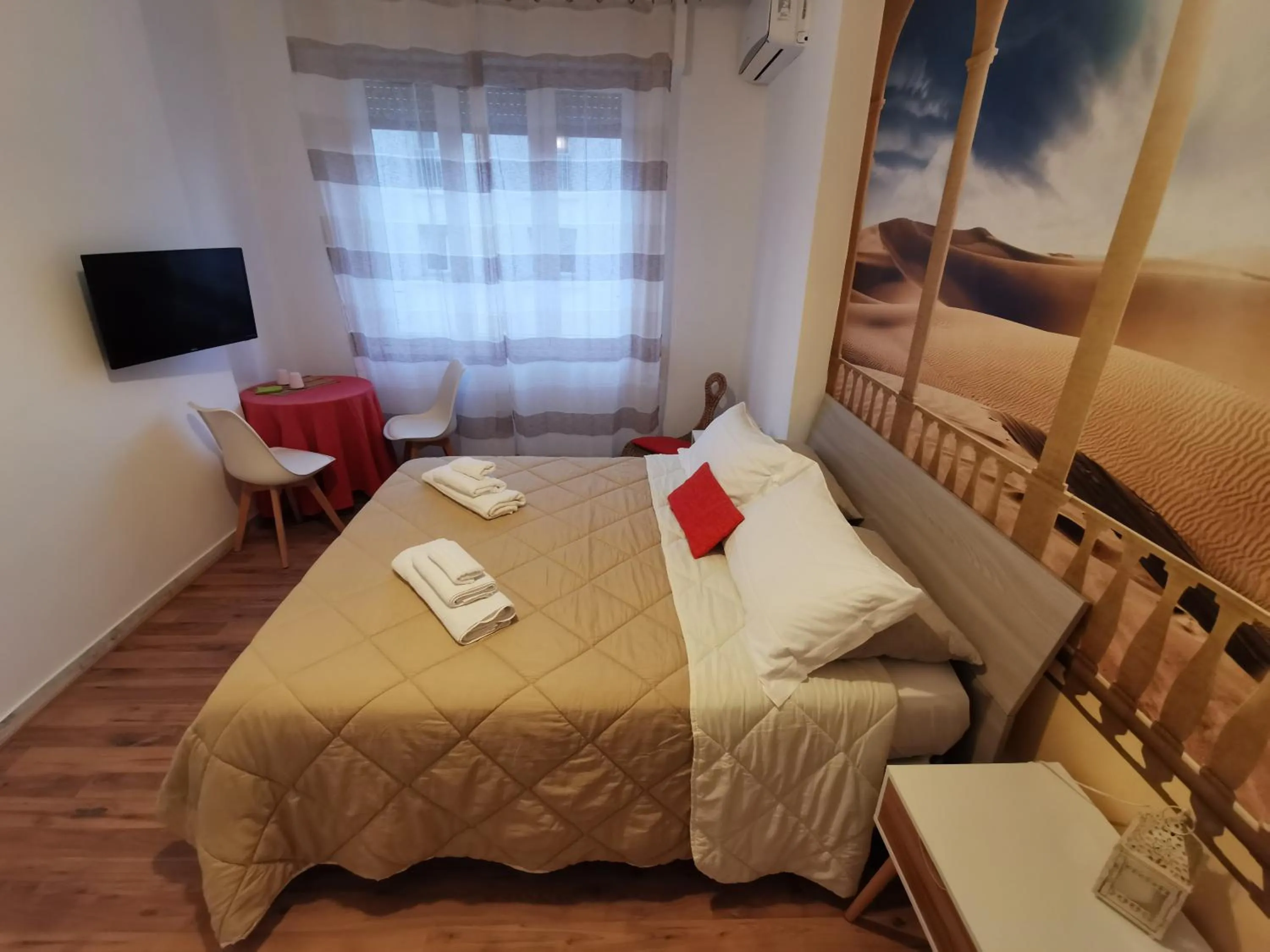 Bed in La Finestra Sul Mondo B&B