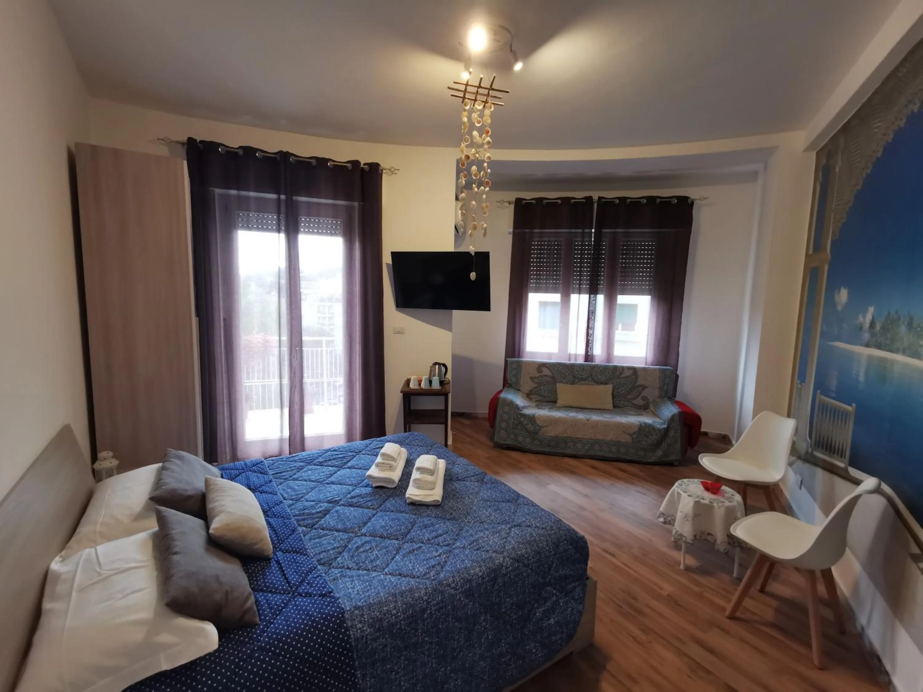 Bed in La Finestra Sul Mondo B&B