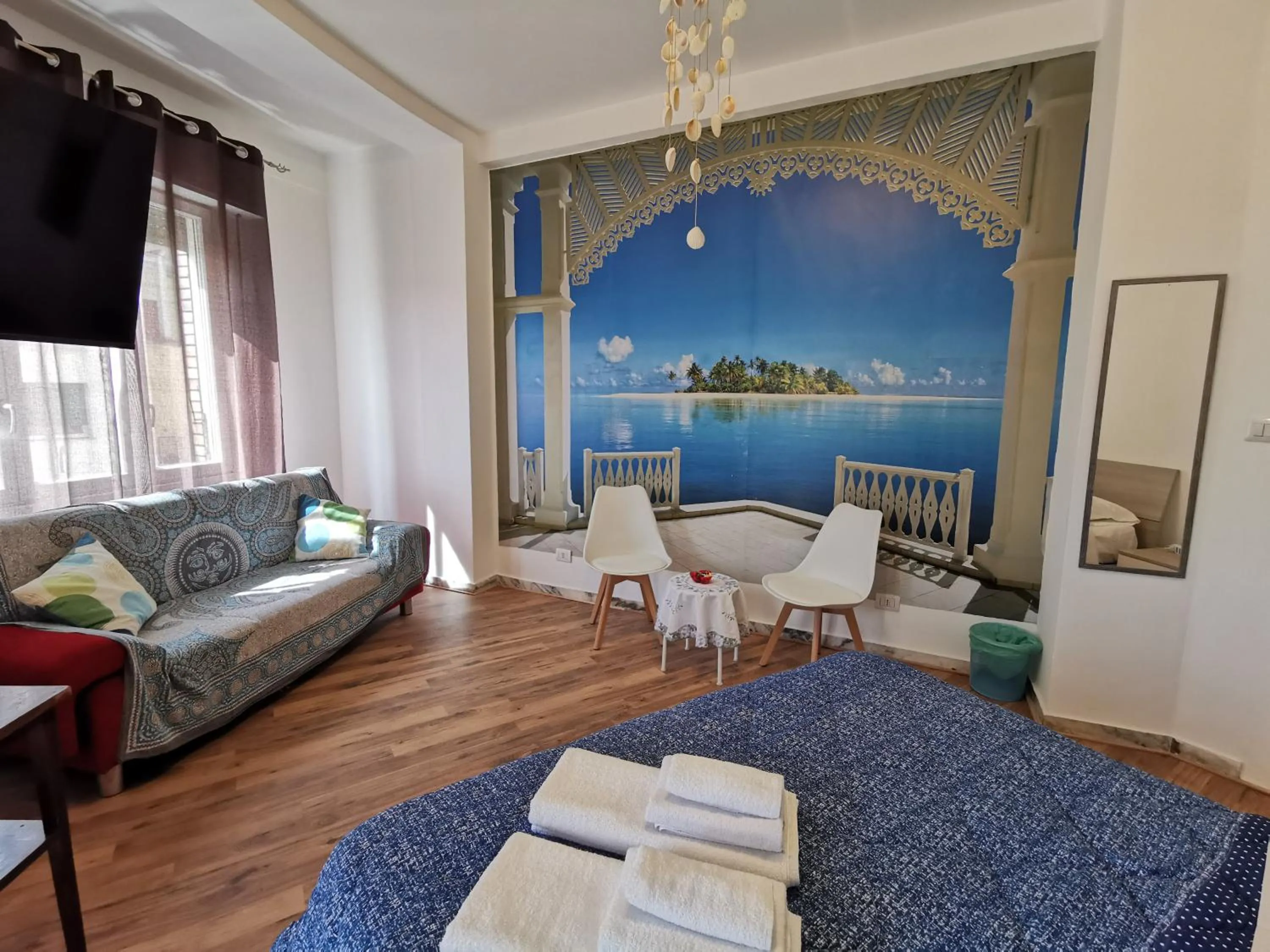 Bed in La Finestra Sul Mondo B&B