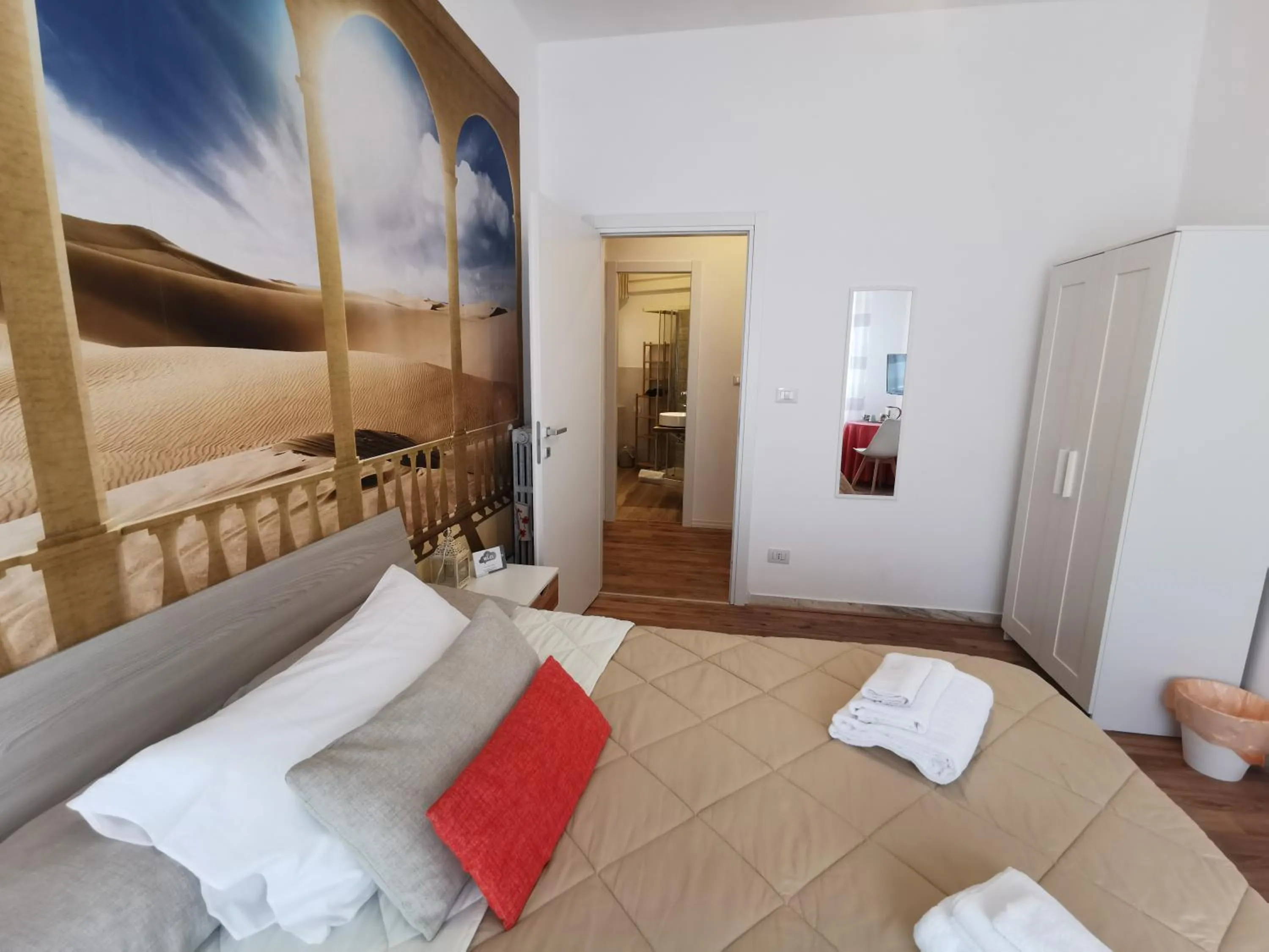 Bed in La Finestra Sul Mondo B&B