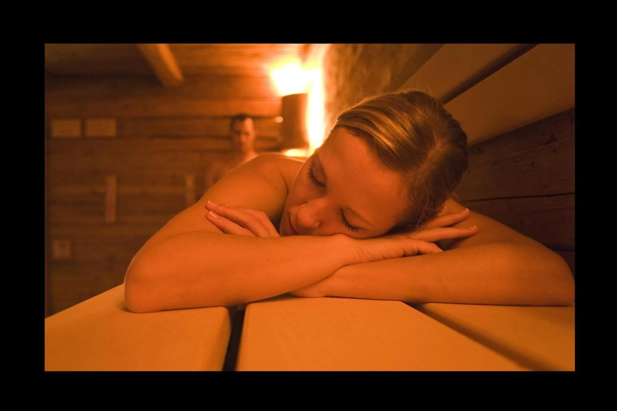 Sauna in Vidor Resort